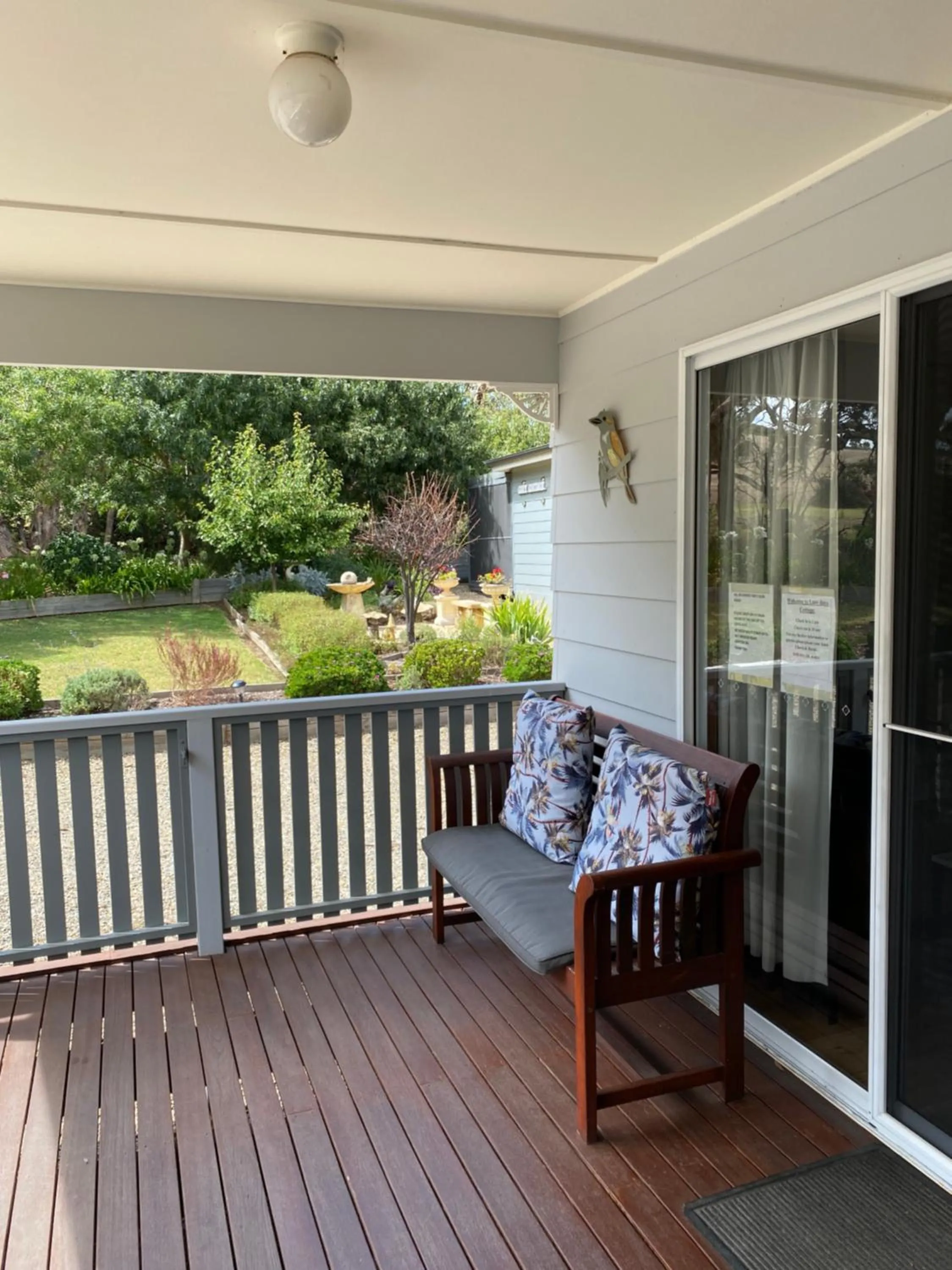 Balcony/Terrace in Lazy Days Cottage - Victor Harbor