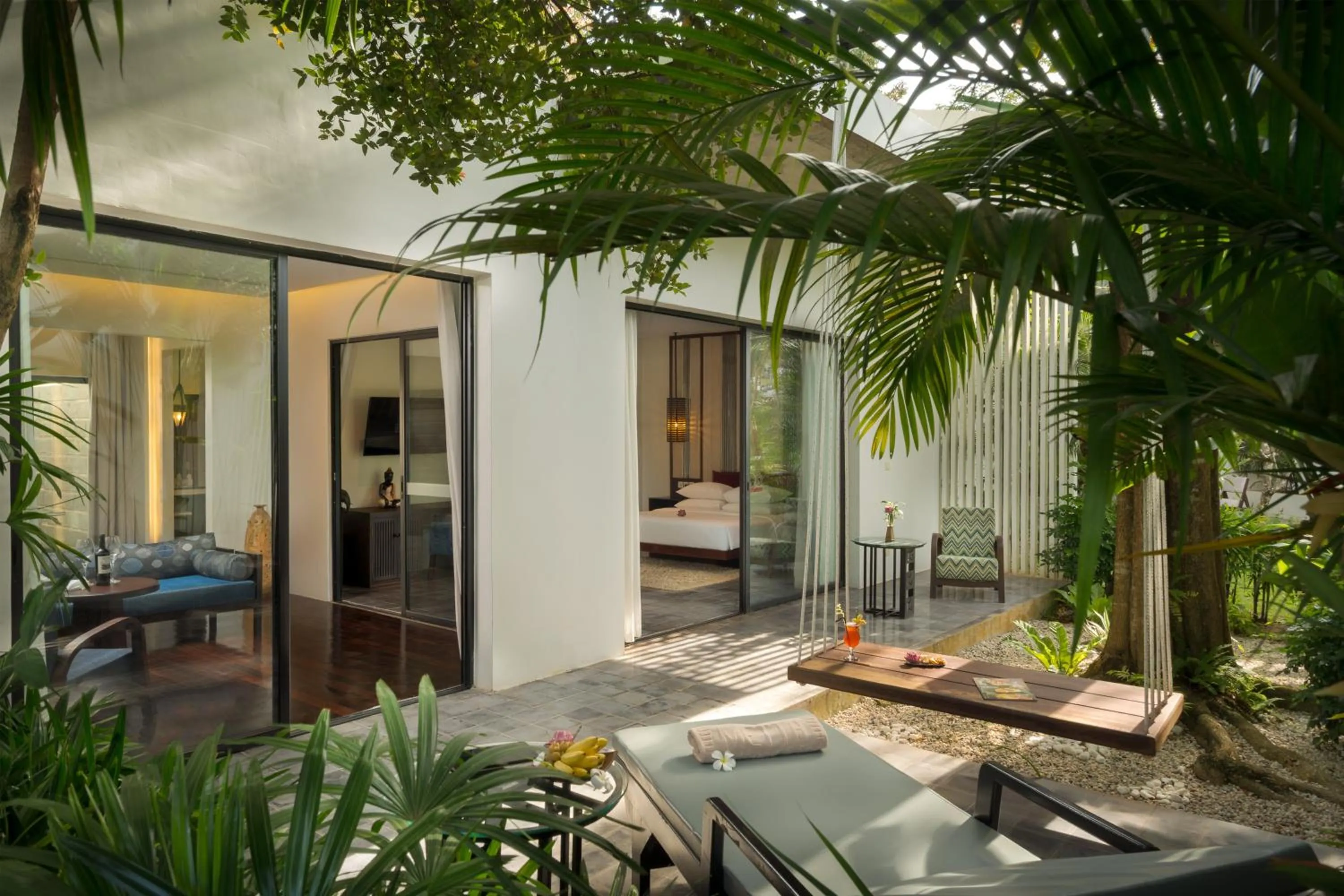 Garden in Metta Residence & Spa