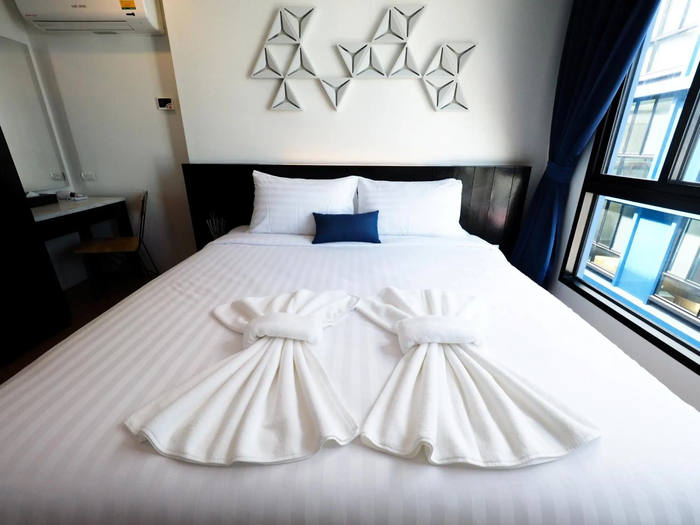 Bedroom, Bed in 130 Hotel & Residence Bangkok