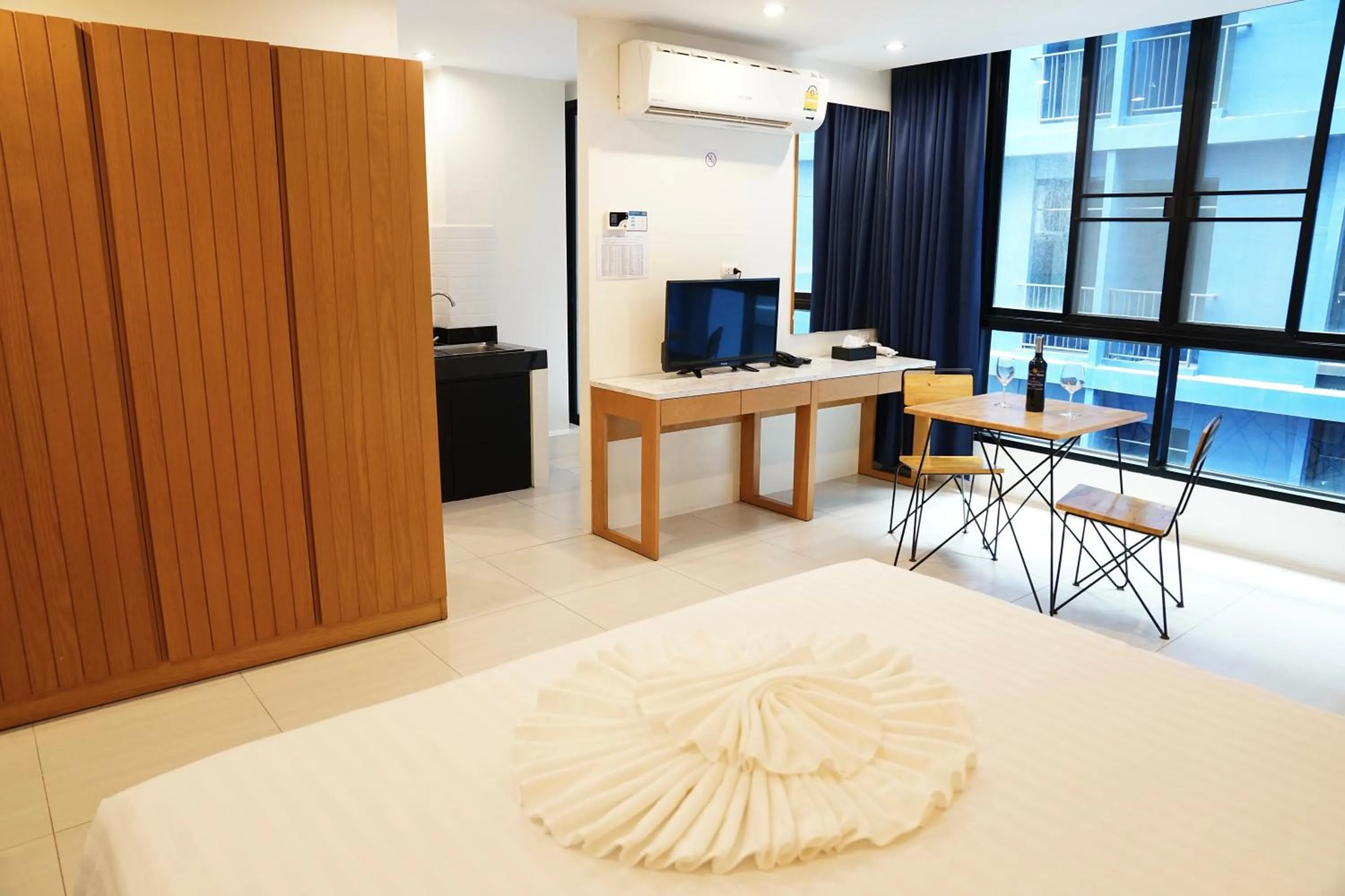 Photo of the whole room, Bed in 130 Hotel & Residence Bangkok