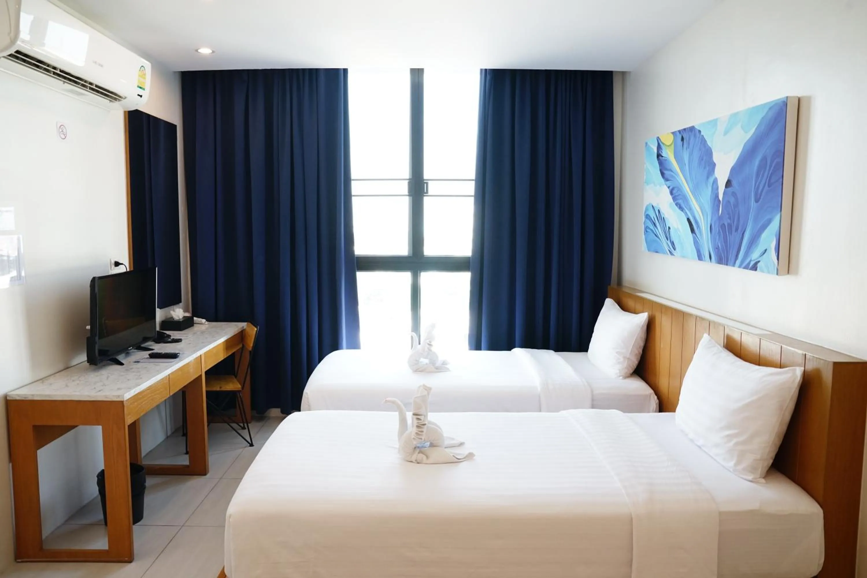 Photo of the whole room, Bed in 130 Hotel & Residence Bangkok