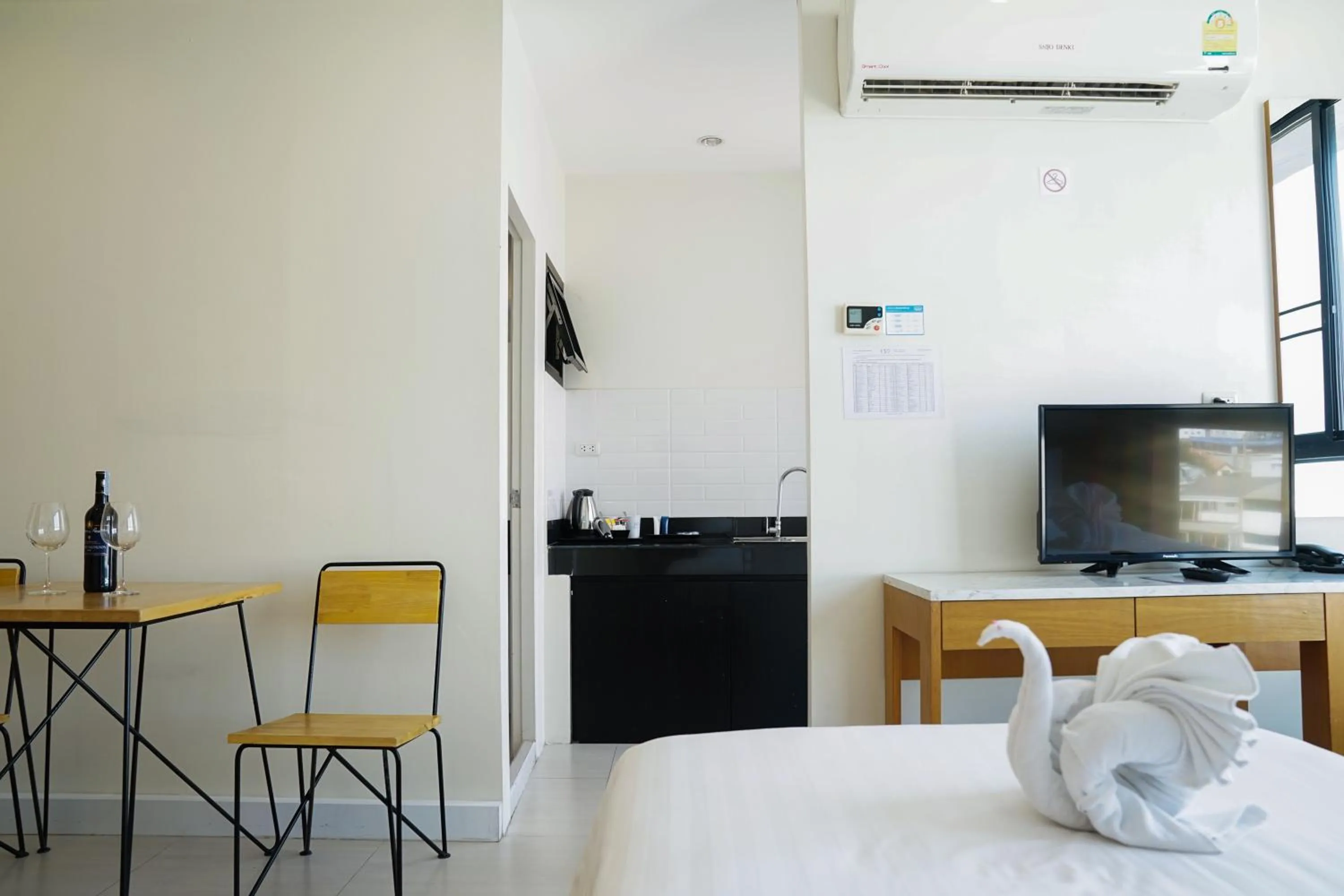 Photo of the whole room, Bed in 130 Hotel & Residence Bangkok