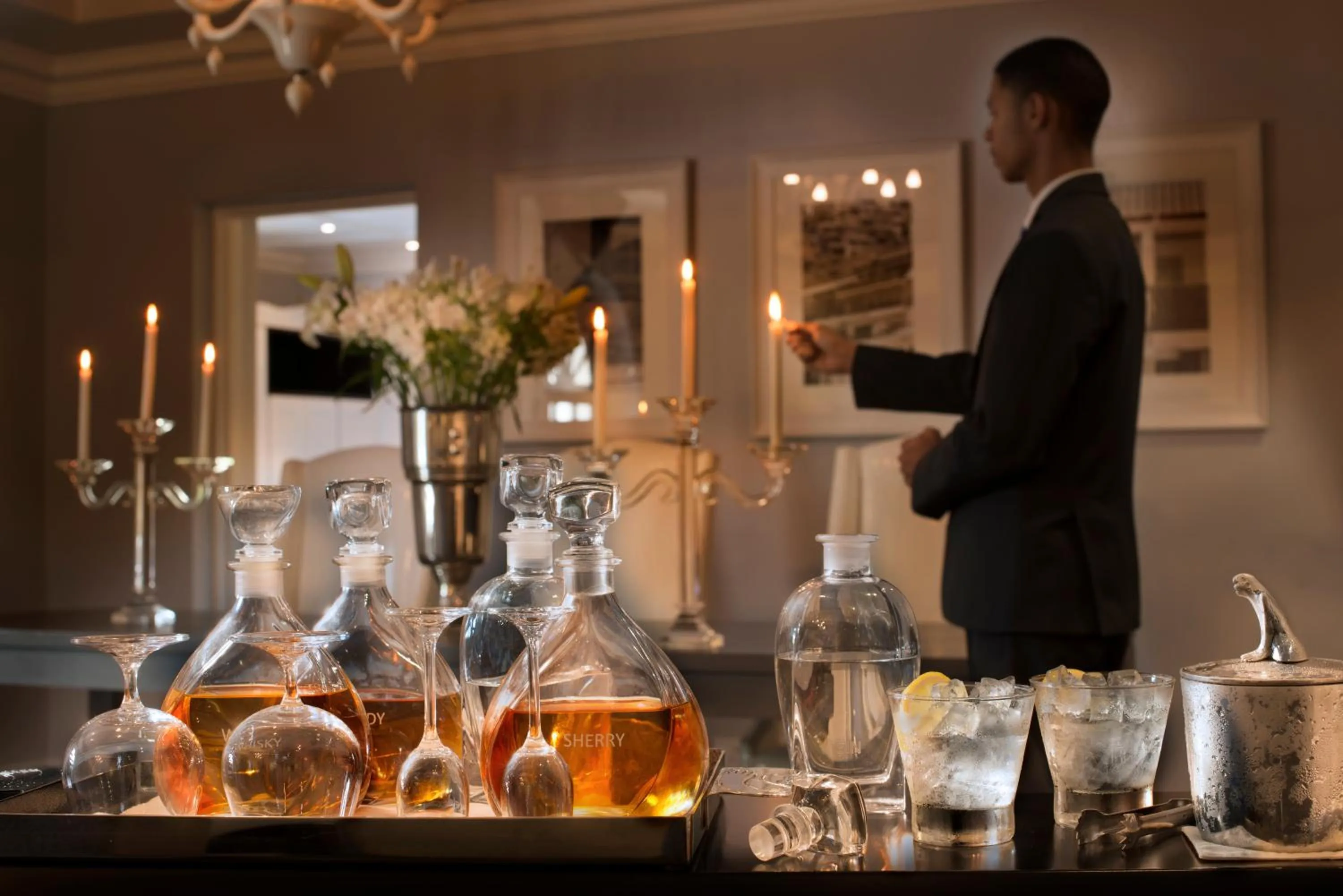 Food and drinks in The Manor House at Fancourt