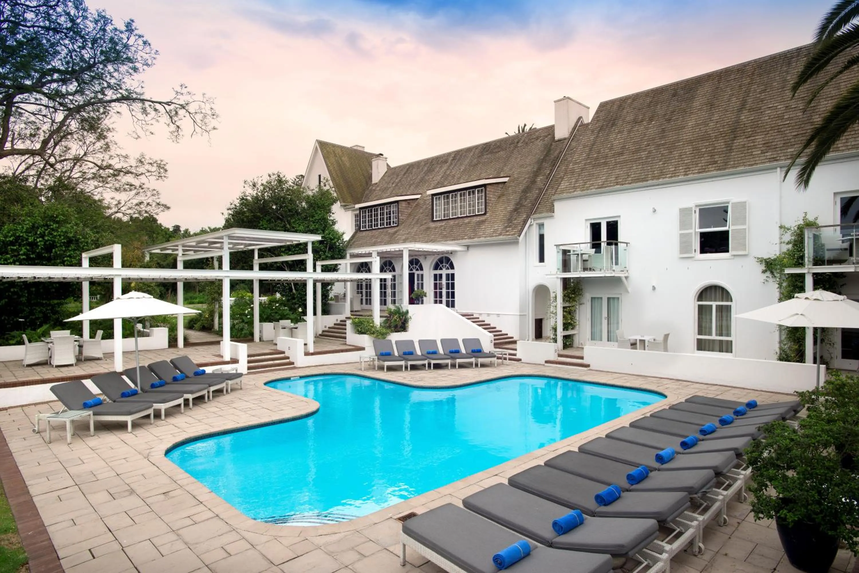 Swimming pool in The Manor House at Fancourt