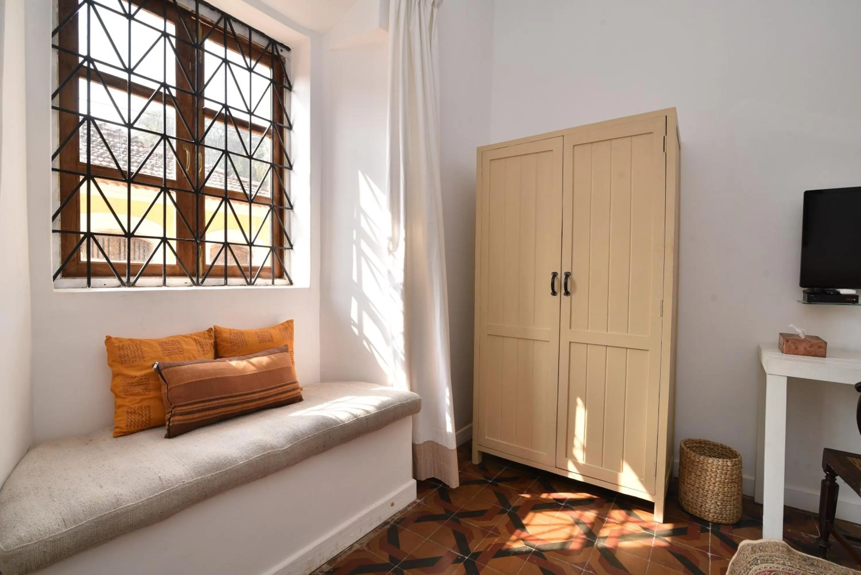 Seating area in Mateus Boutique Hotel