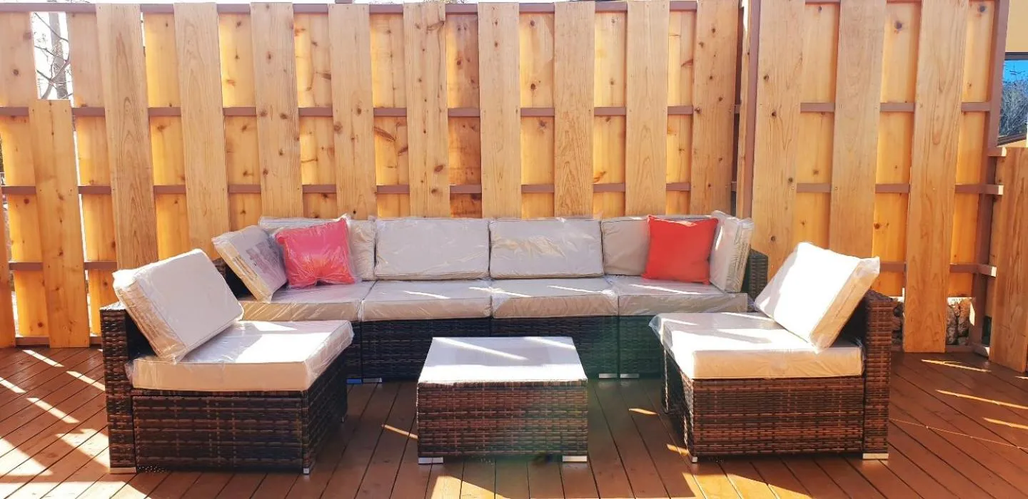 Balcony/Terrace in Morning Beach Pension