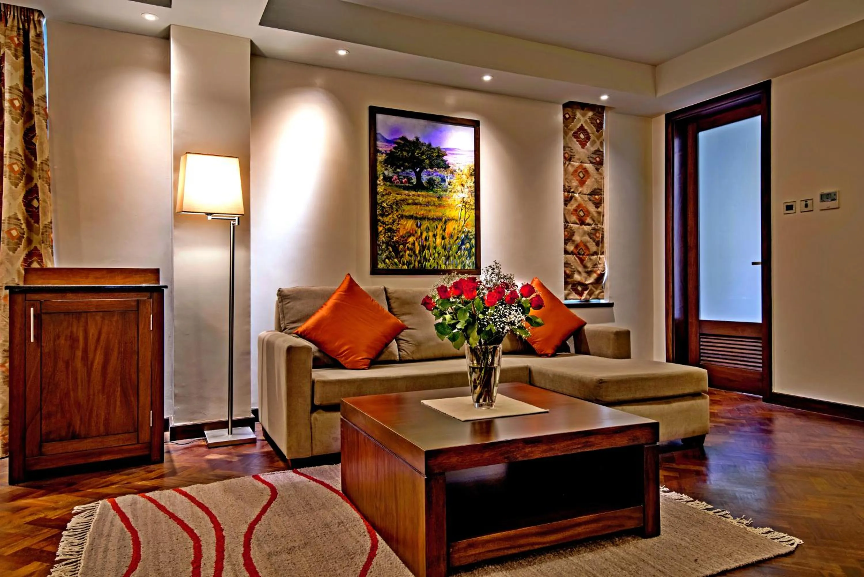 Living room, Seating Area in Magna Hotel and Suites