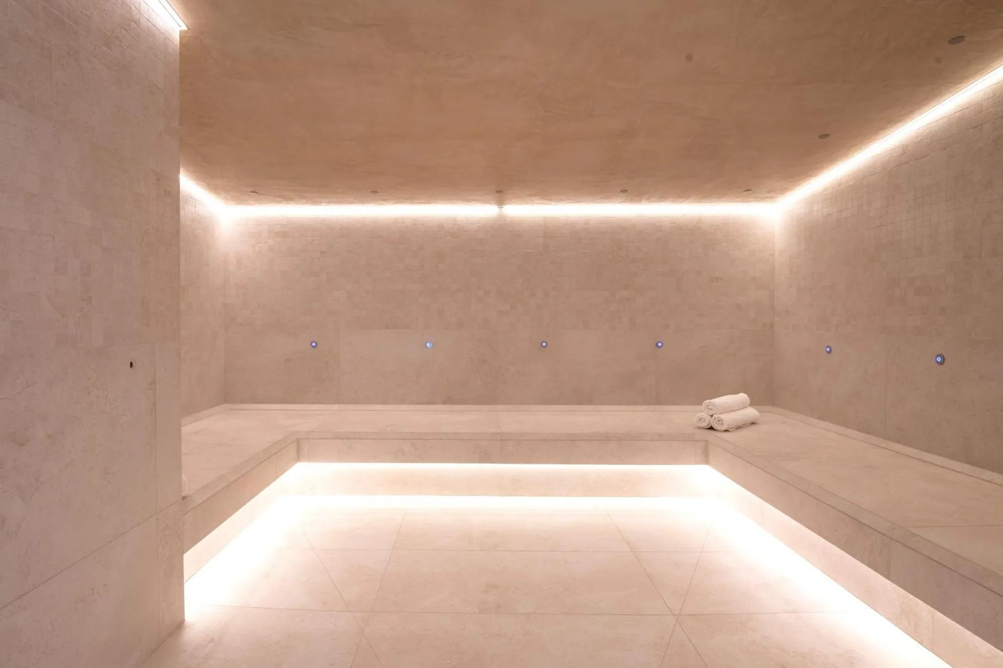 Steam room in The Hotel Brussels