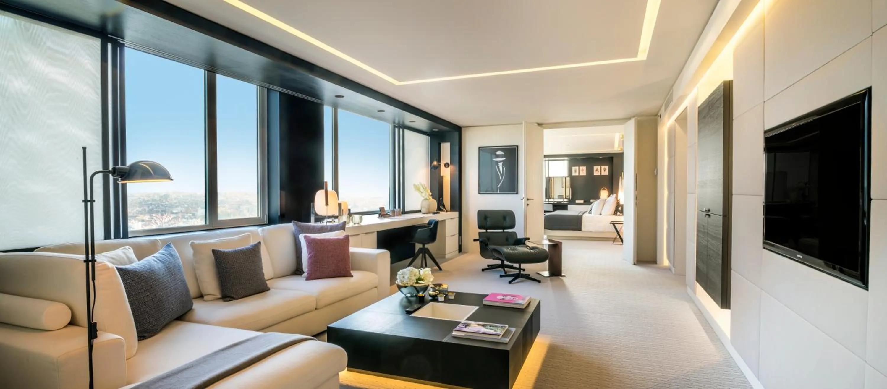 Living room in The Hotel Brussels