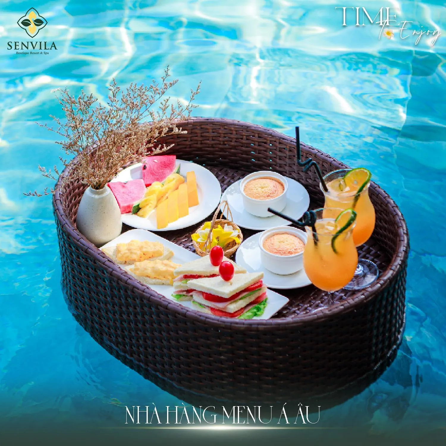 Food close-up in SENVILA Boutique Resort & Spa