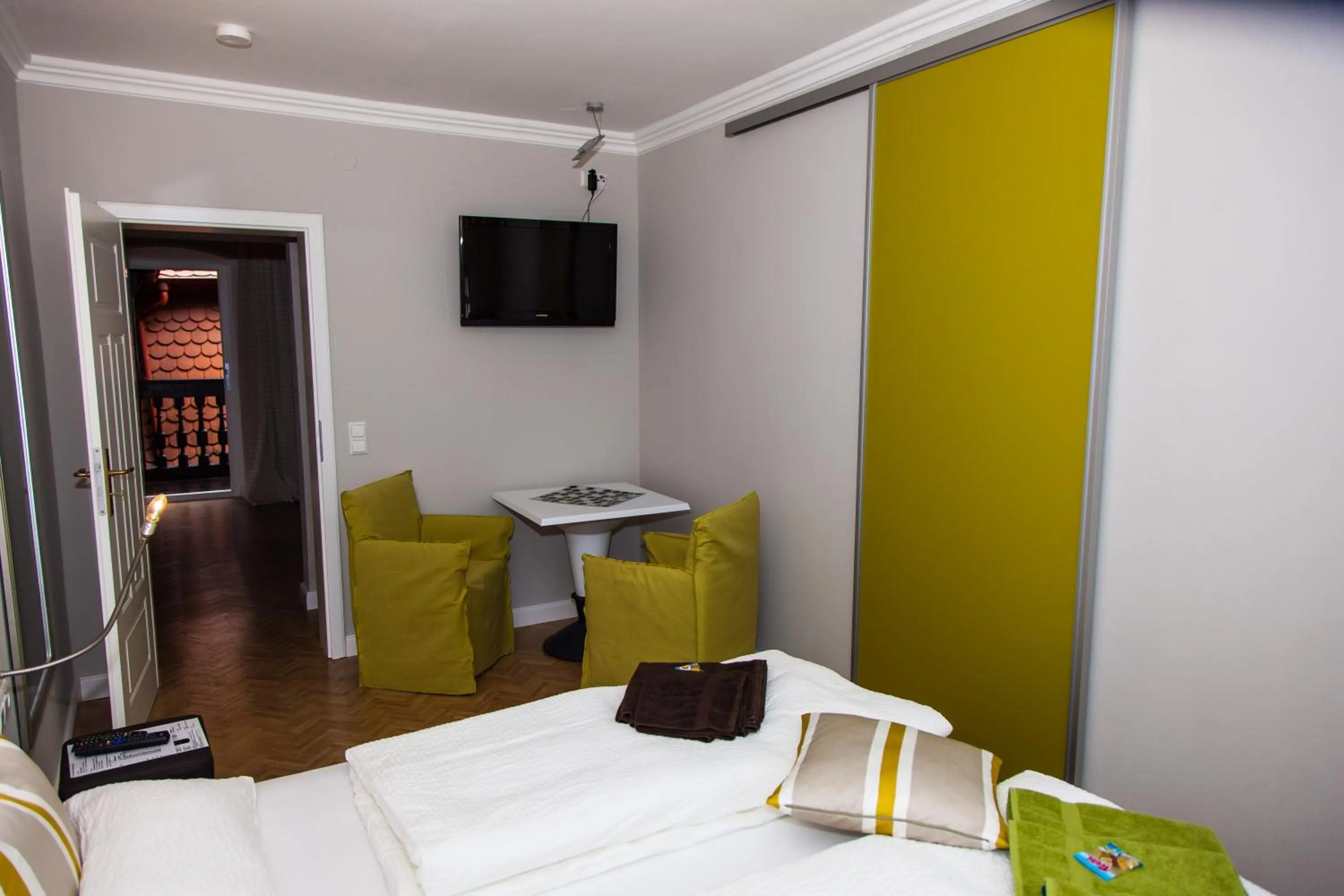 Bed in Apart-Hotel Heiligenthaler Hof