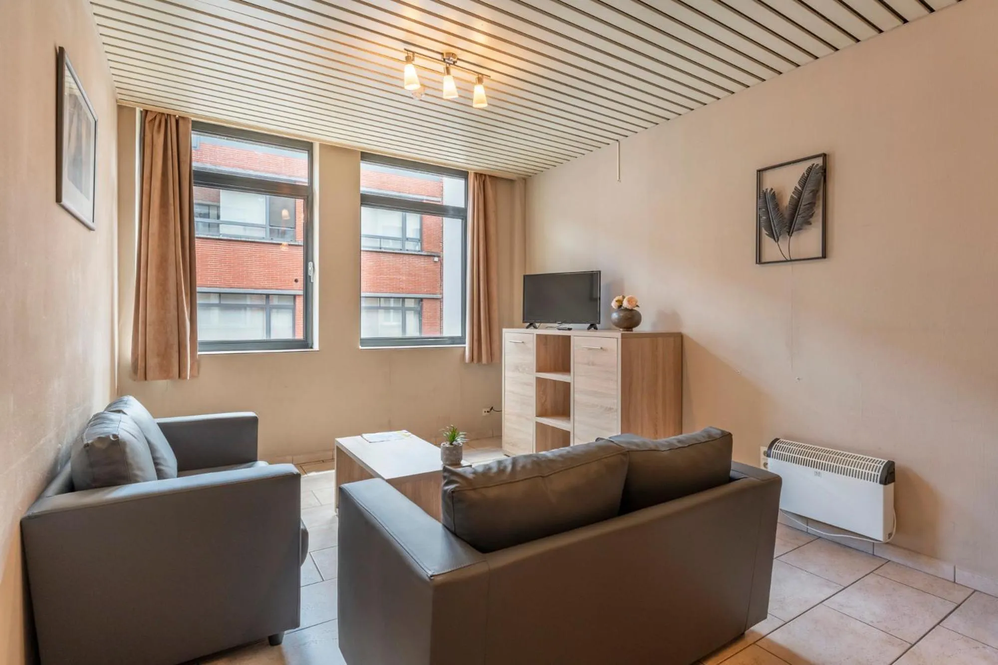 Living room in Condo Gardens Brussels