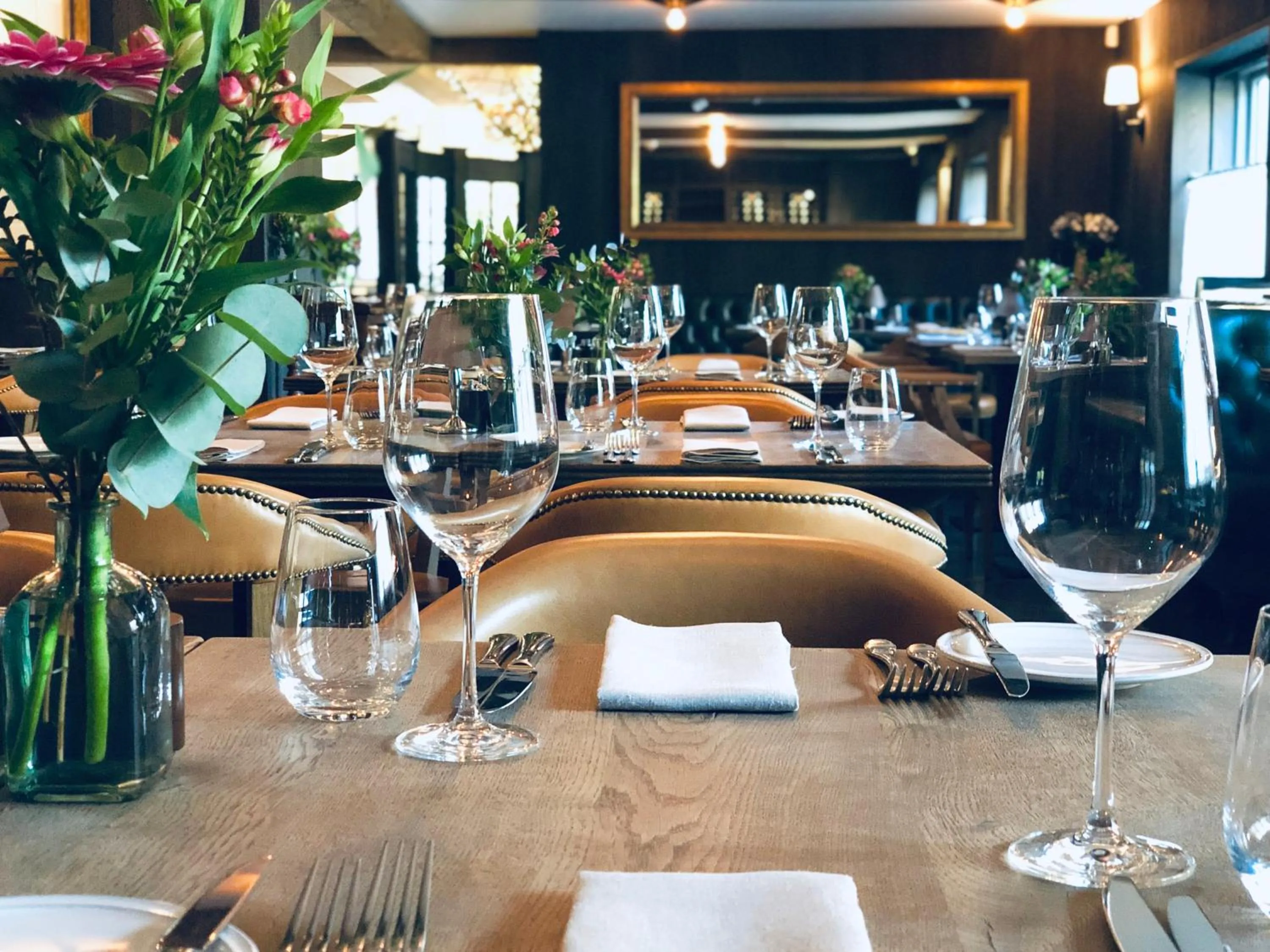 Dining area in Hurley House Hotel