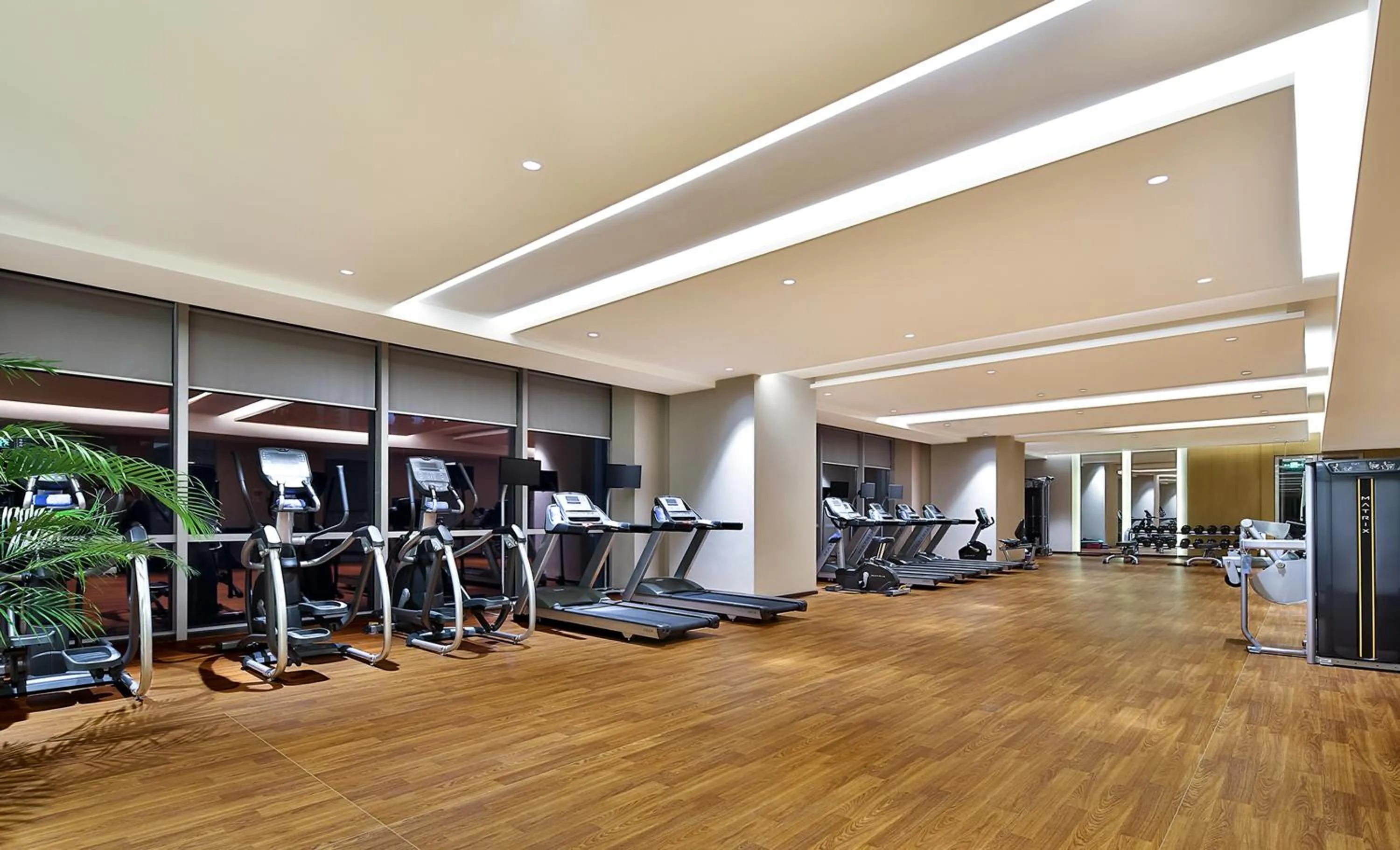 Fitness centre/facilities in Holiday Inn Express Chengdu Wenjiang Hotspring by IHG