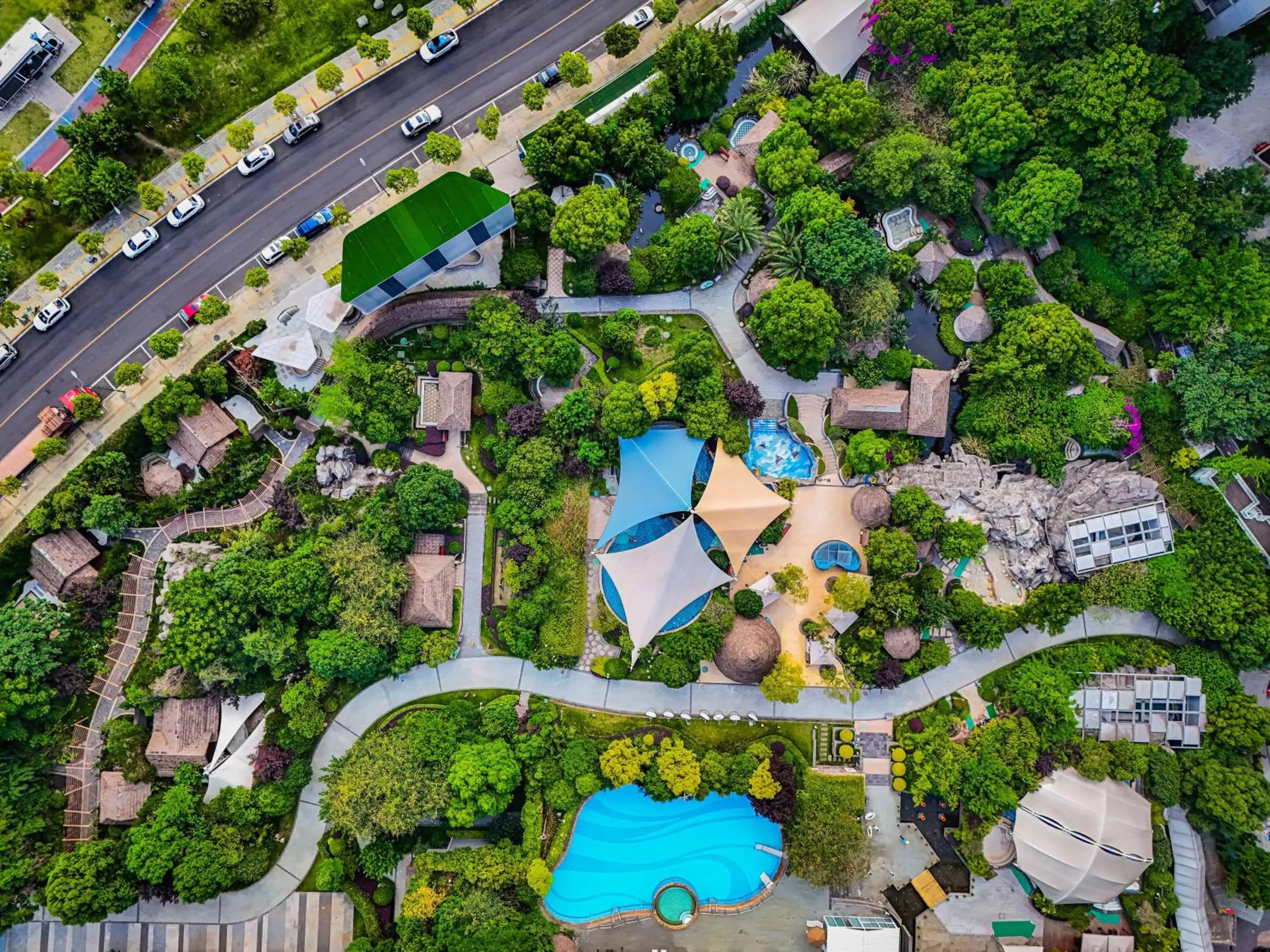 Area and facilities in Holiday Inn Express Chengdu Wenjiang Hotspring by IHG