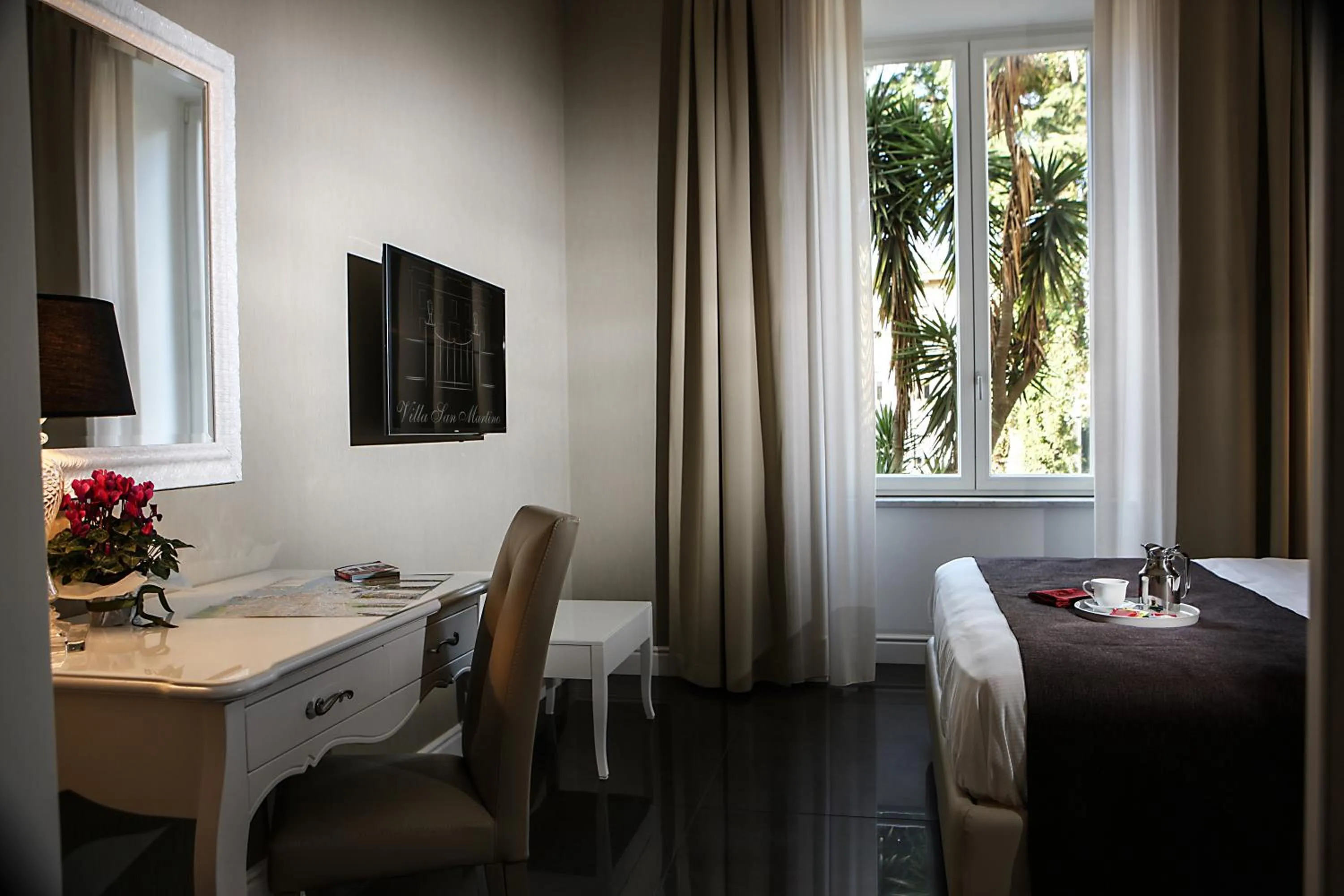 Bedroom, Bed in Villa San Martino