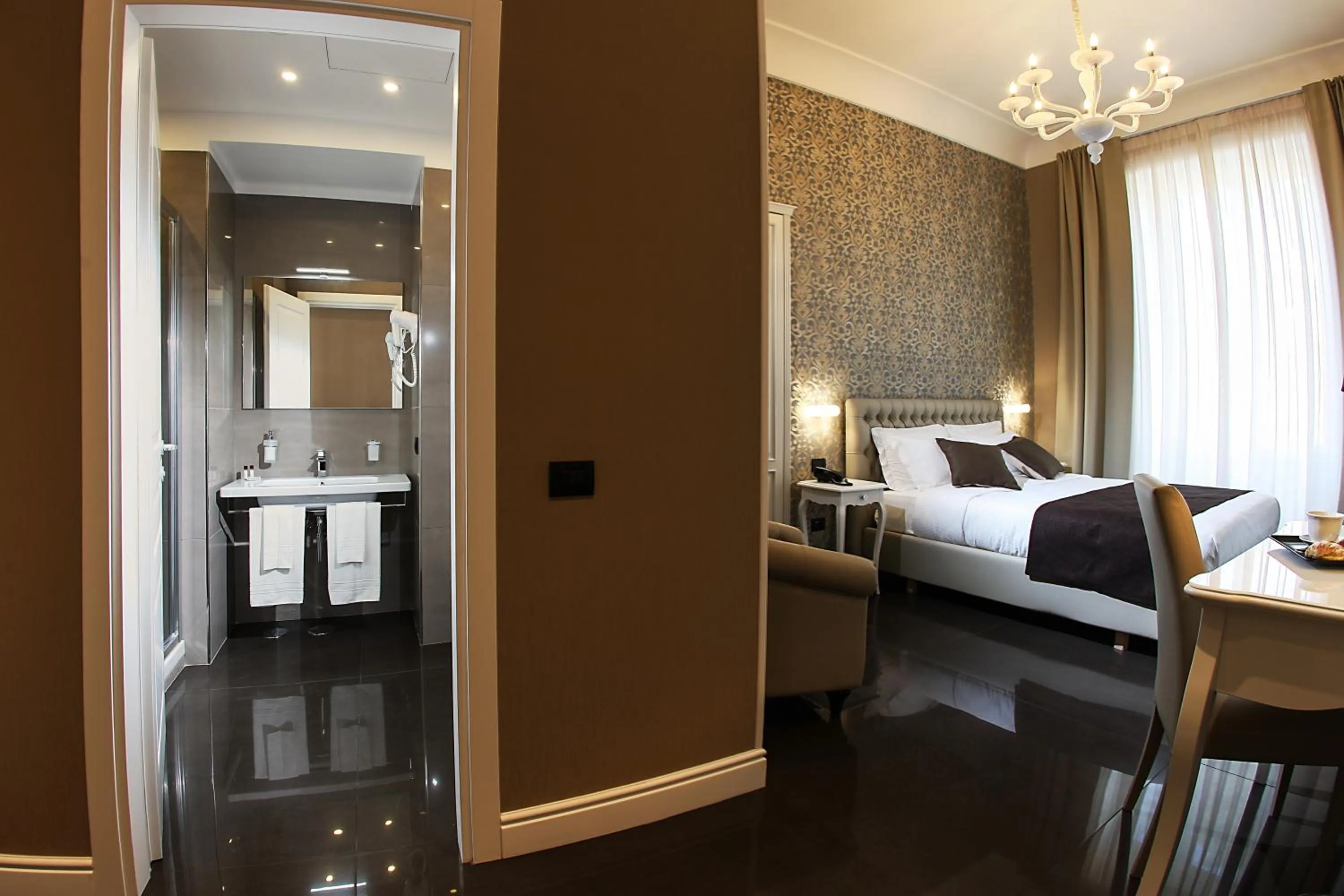 Bedroom, Bed in Villa San Martino