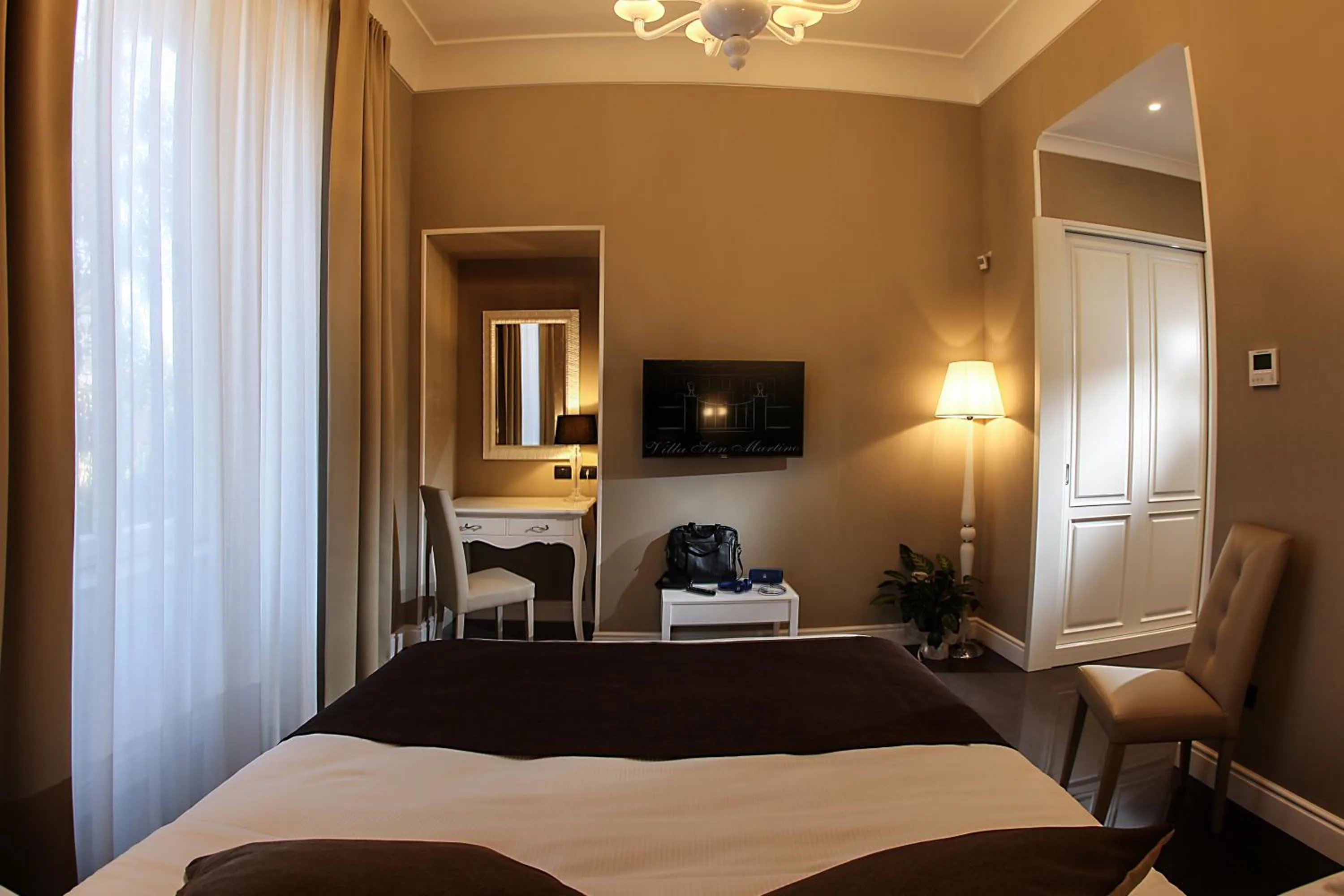 Bedroom, Bed in Villa San Martino