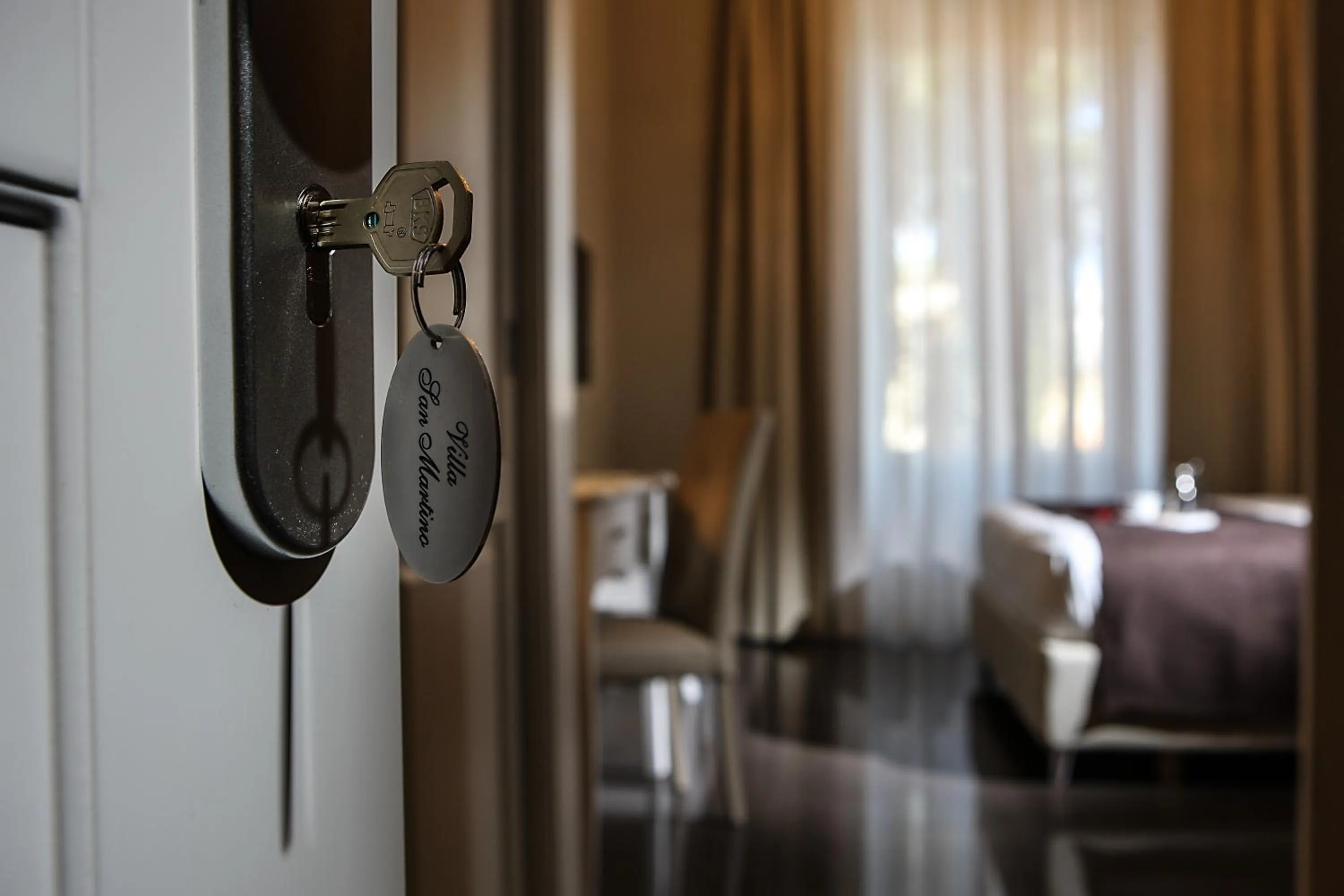 Bedroom, Bed in Villa San Martino