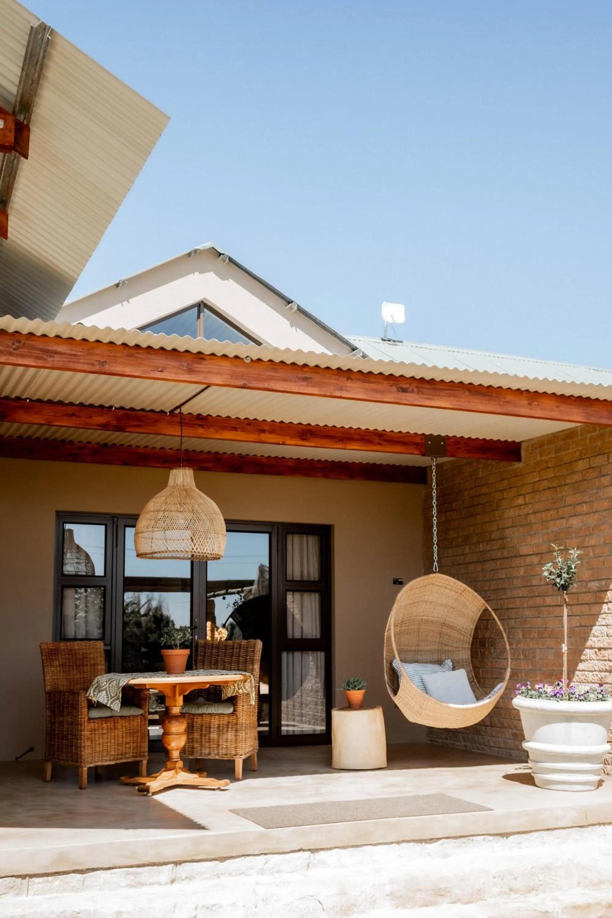 Balcony/Terrace in Andes Clarens Guesthouse