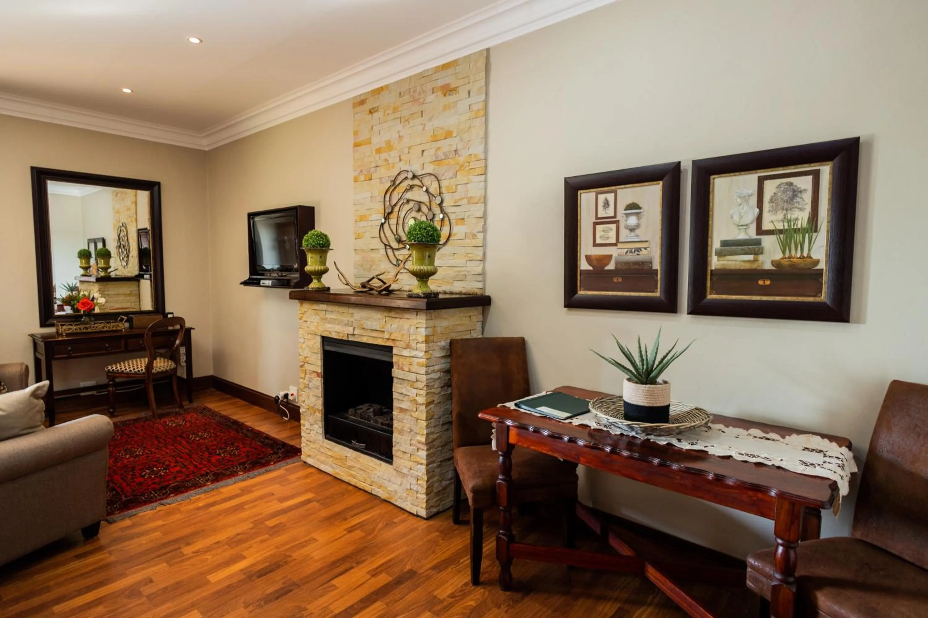 Seating area in Andes Clarens Guesthouse