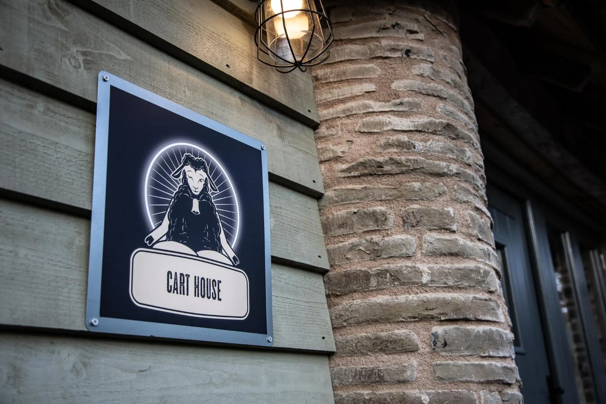 Facade/entrance in Llan-Y-Coed Farm Stay
