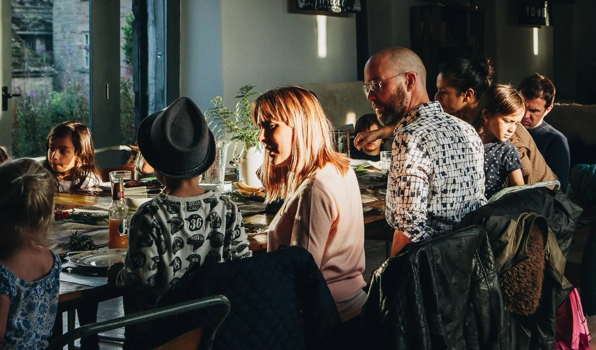 People in Llan-Y-Coed Farm Stay