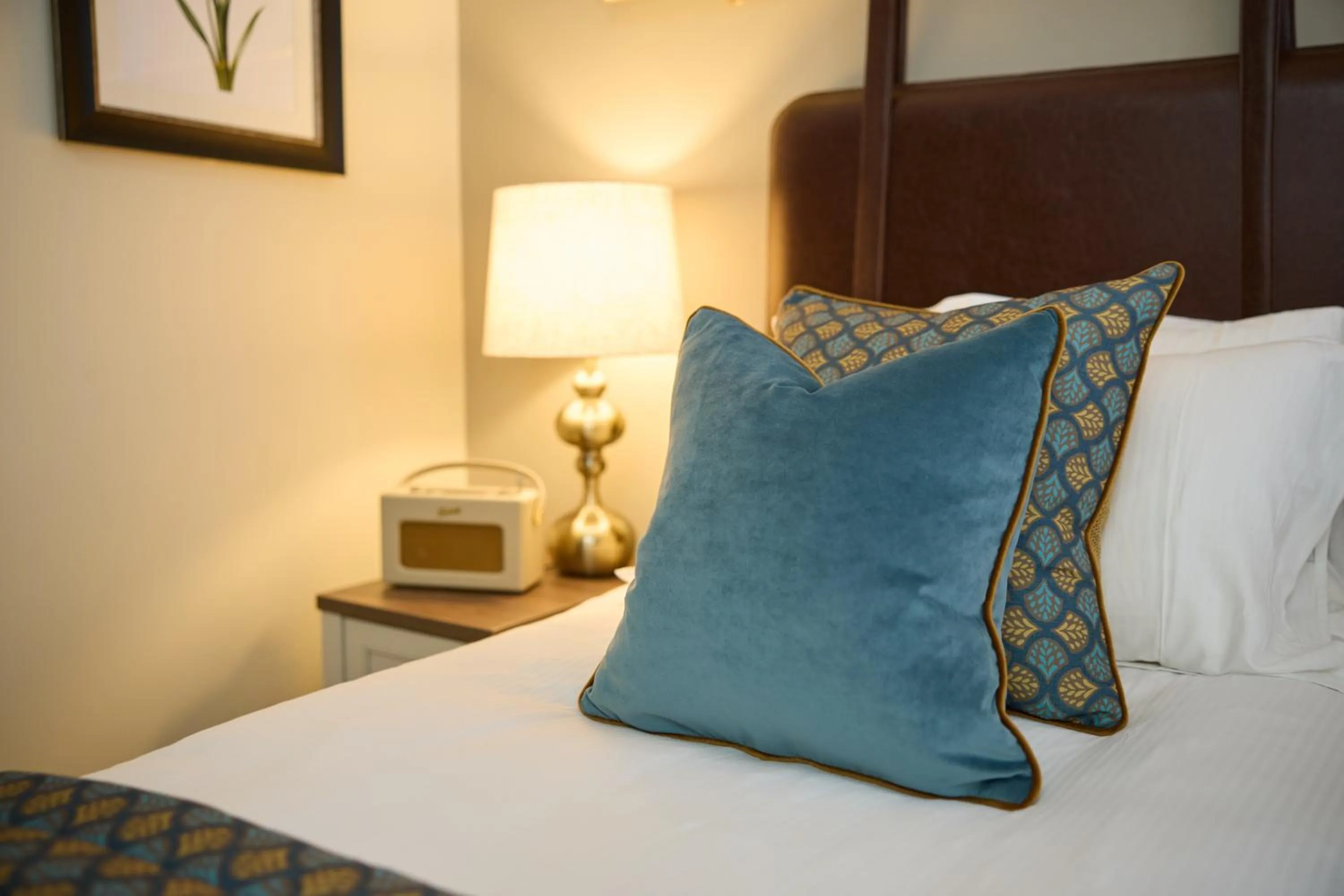 Decorative detail, Bed in The White Hart