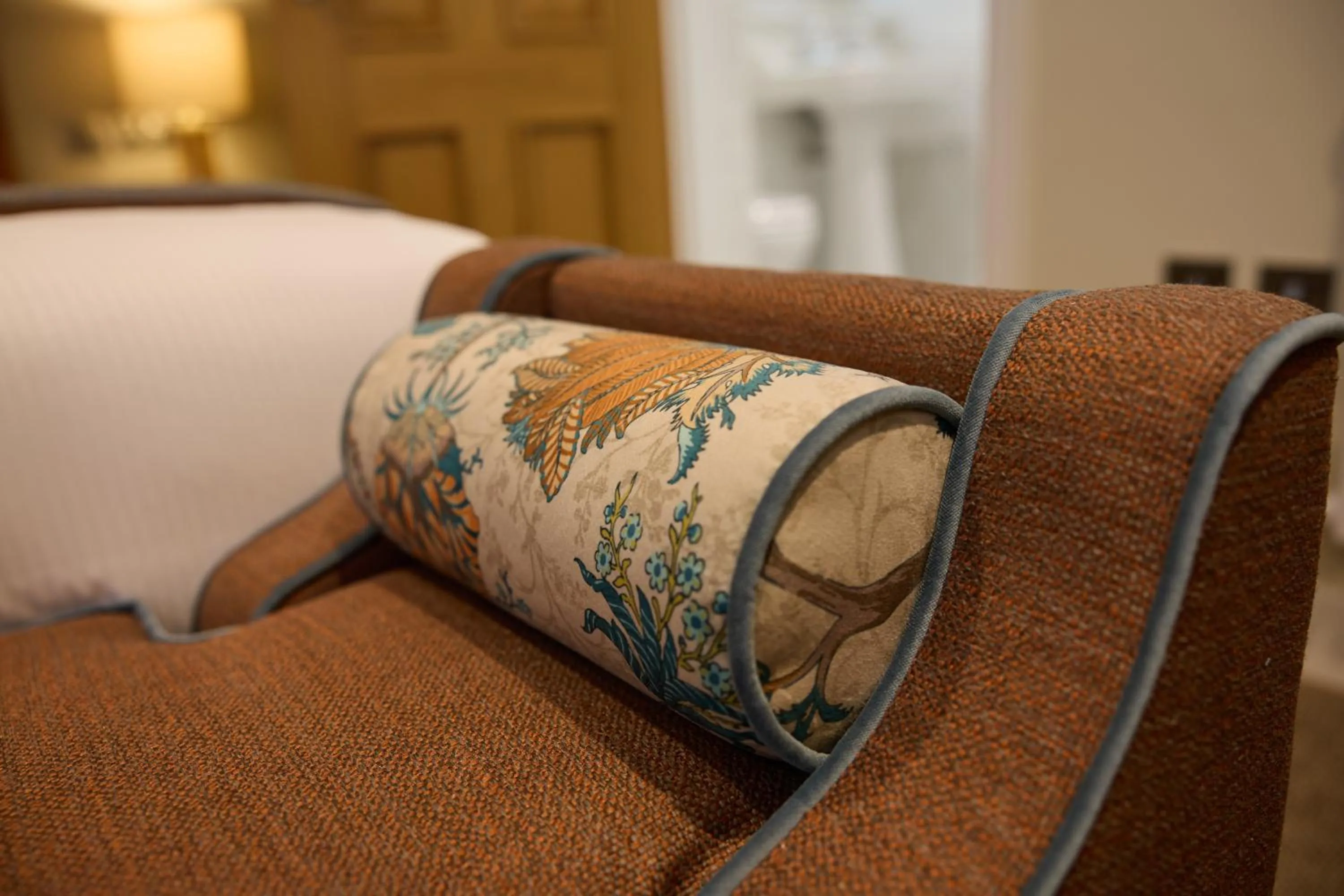 Decorative detail, Bed in The White Hart