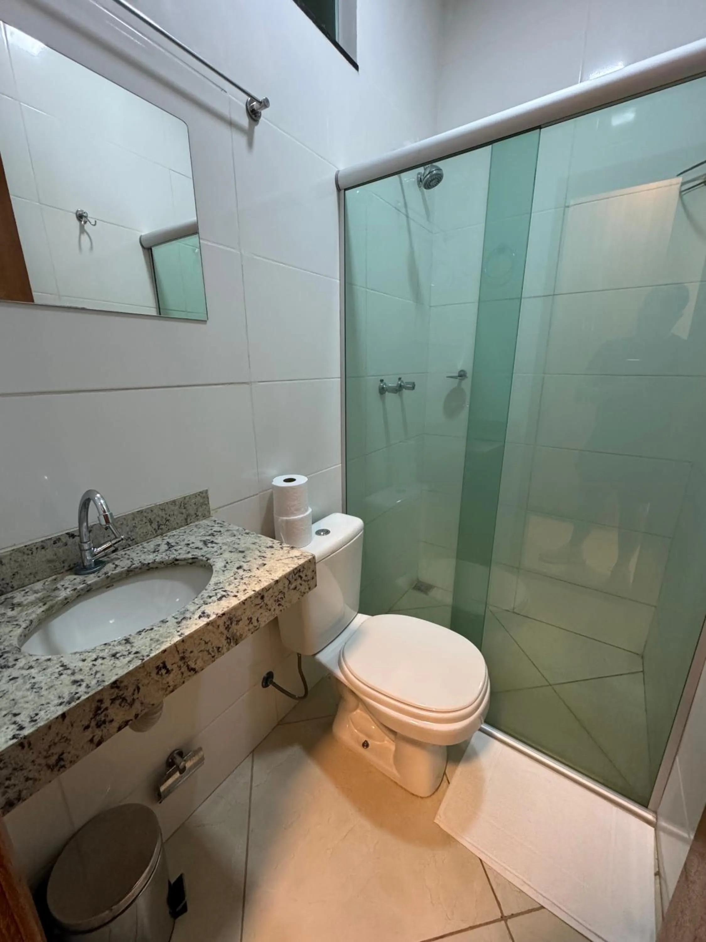 Shower in Domus Hotel Trindade - Canaã dos Carajás