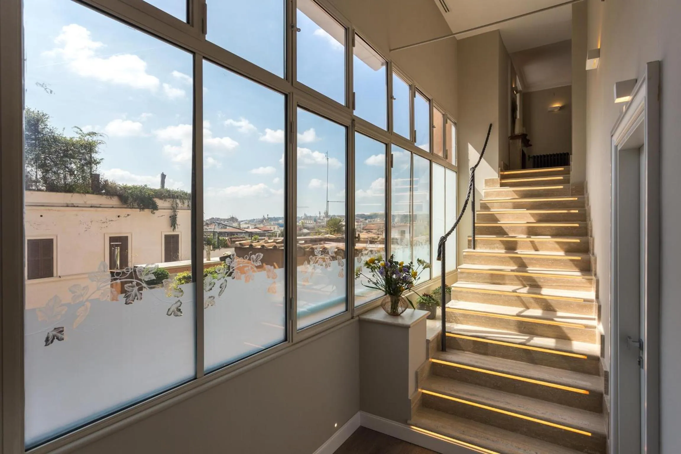 City view in My Spanishsteps