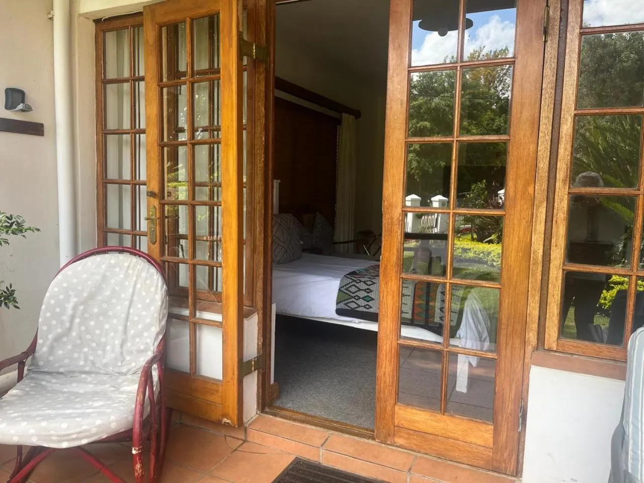 Facade/entrance in Aan de Bergen