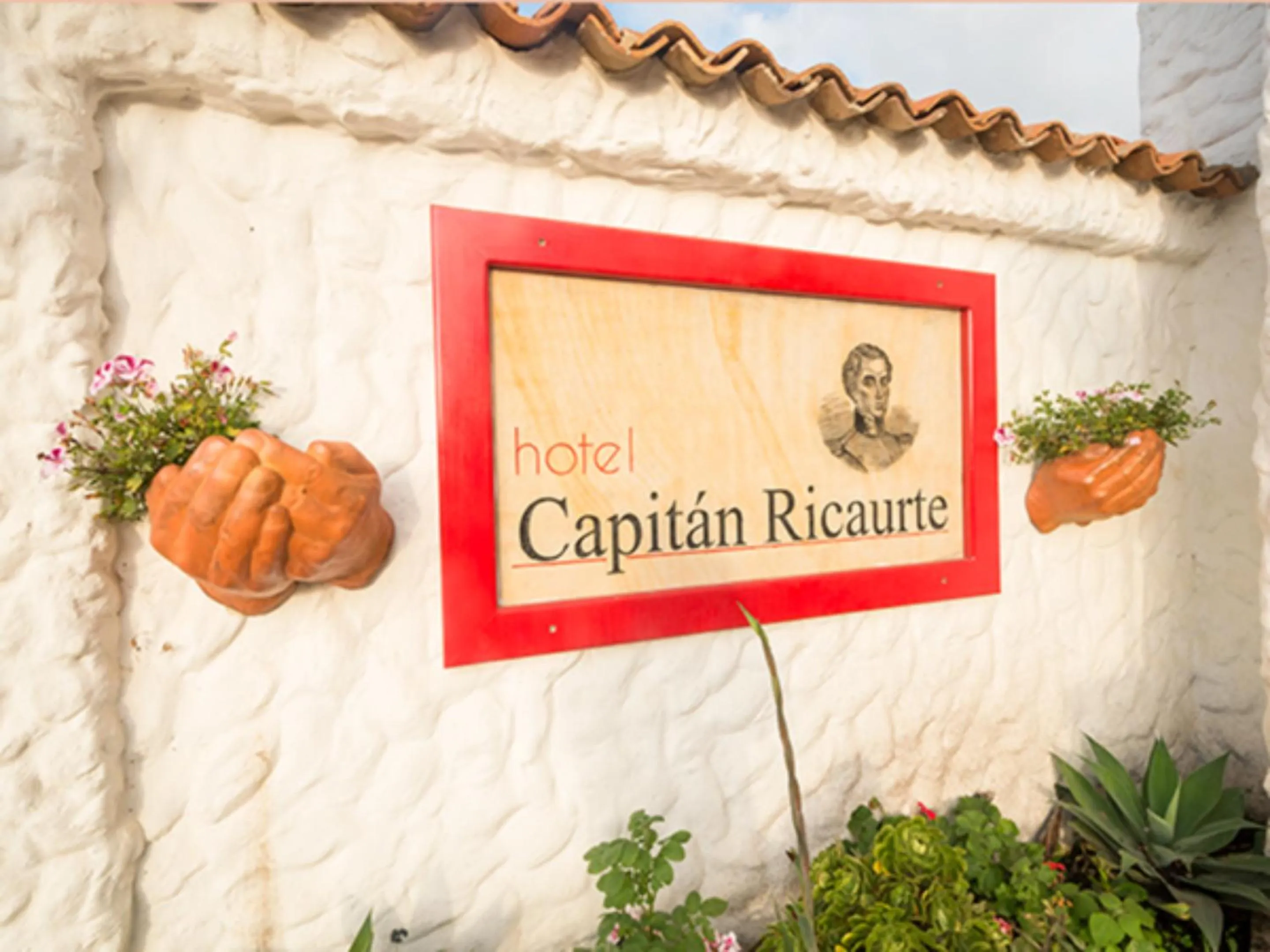 Facade/entrance in Hotel Capitan Ricaurte