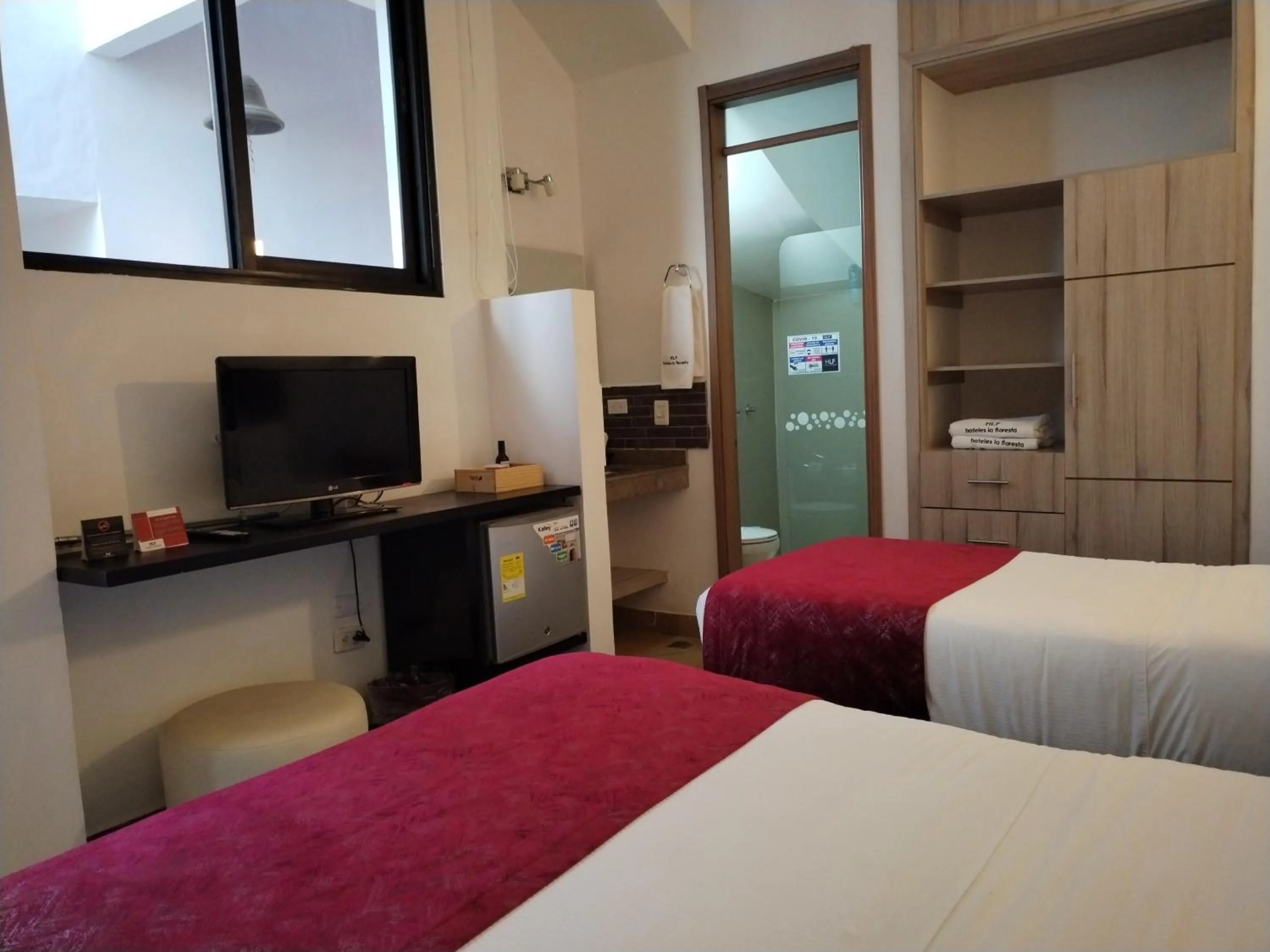 Decorative detail, Bed in Hotel Capitan Ricaurte