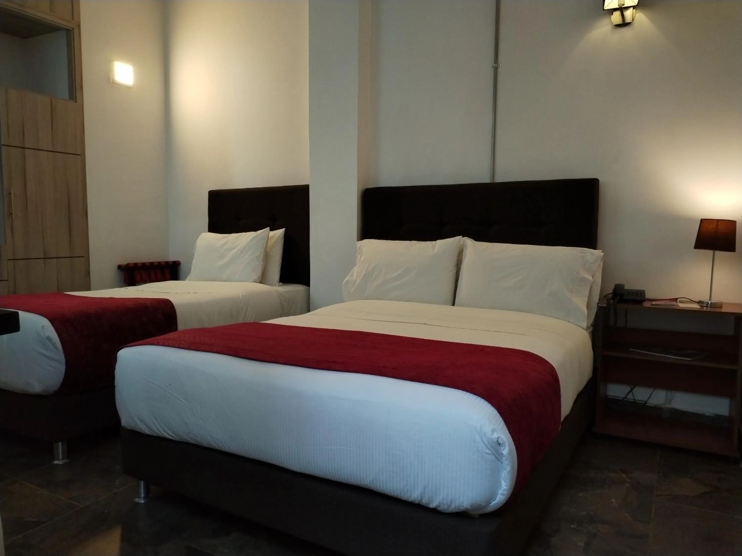 Decorative detail, Bed in Hotel Capitan Ricaurte