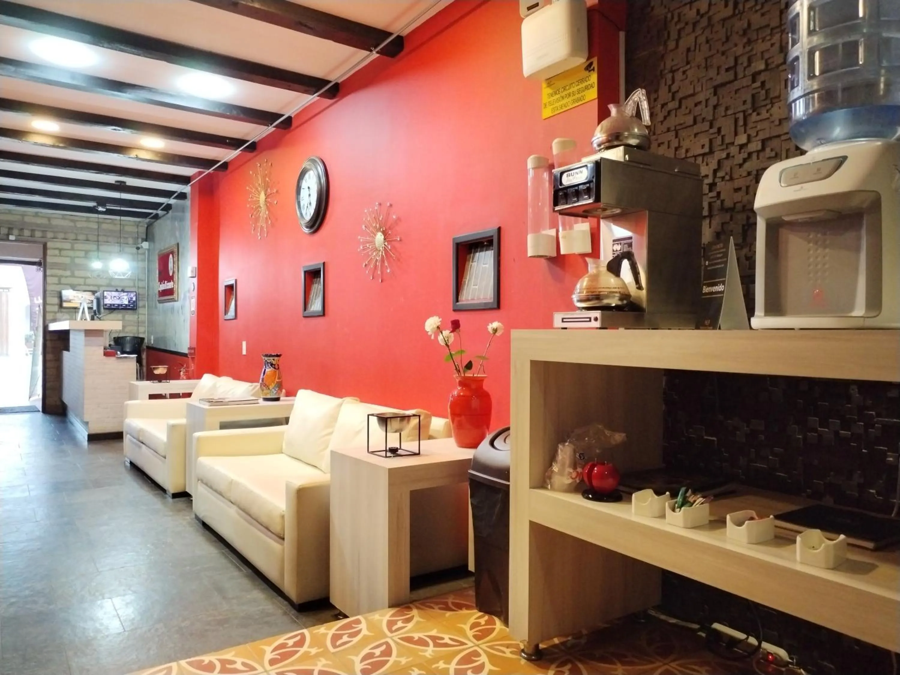 Living room in Hotel Capitan Ricaurte