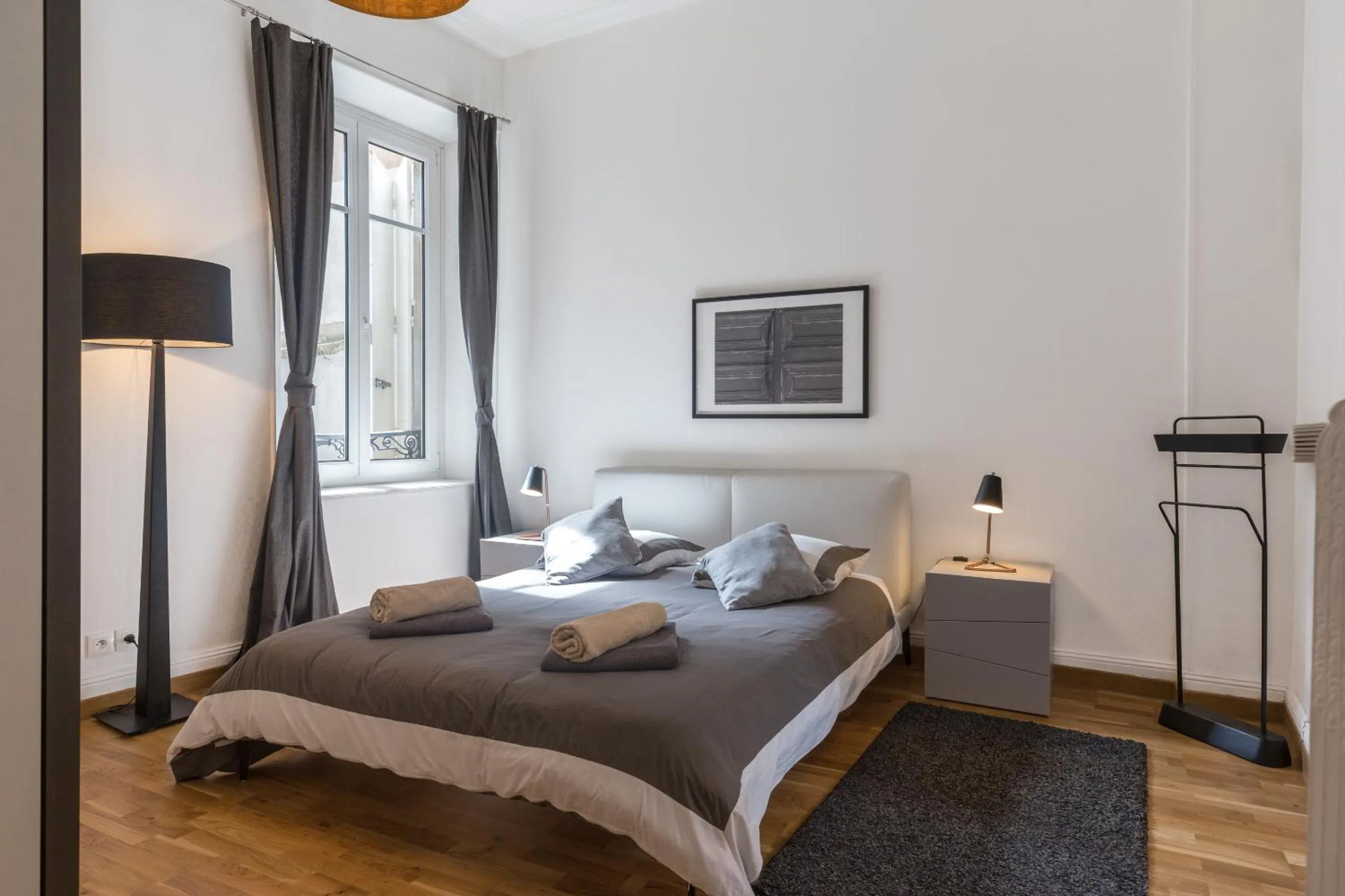 Bedroom, Bed in Appartement Luxueux Centre Ville