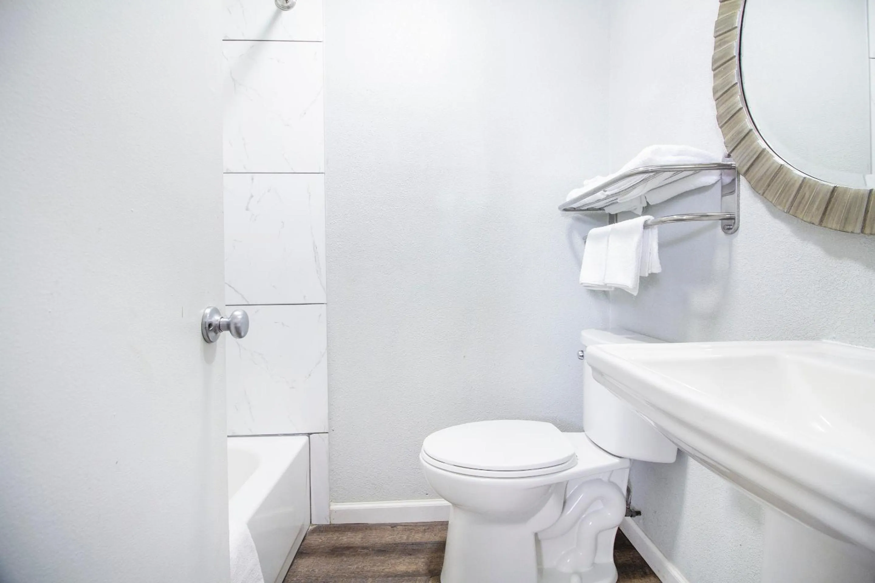 Bathroom in OYO Hotel McAlester OK S Main St