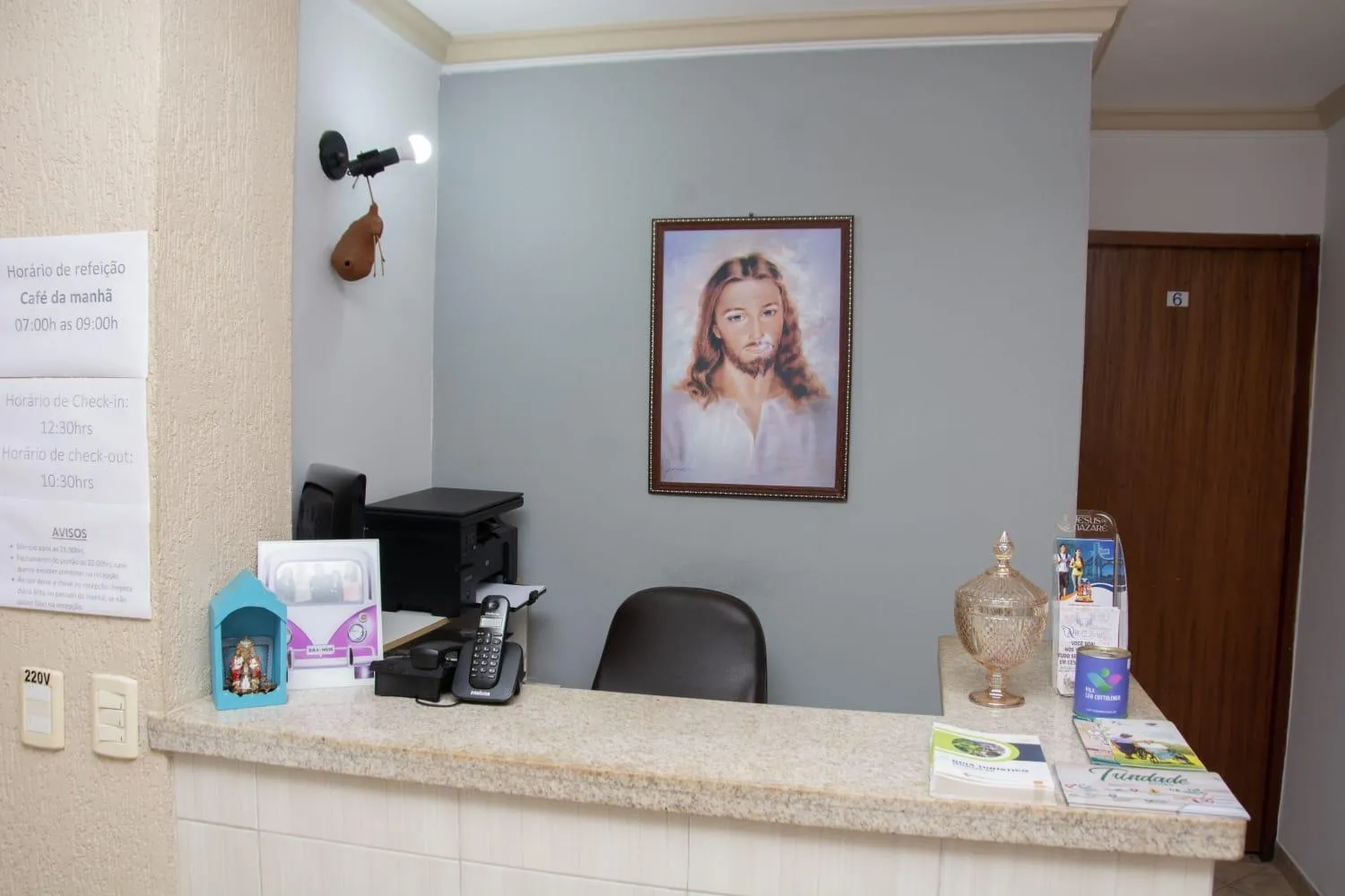 Lobby or reception in Pousada Jesus De Nazare