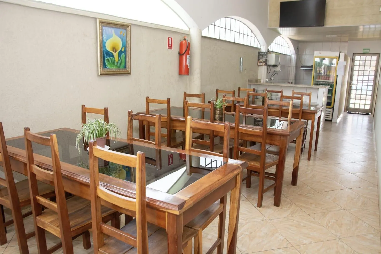 Seating area in Pousada Jesus De Nazare