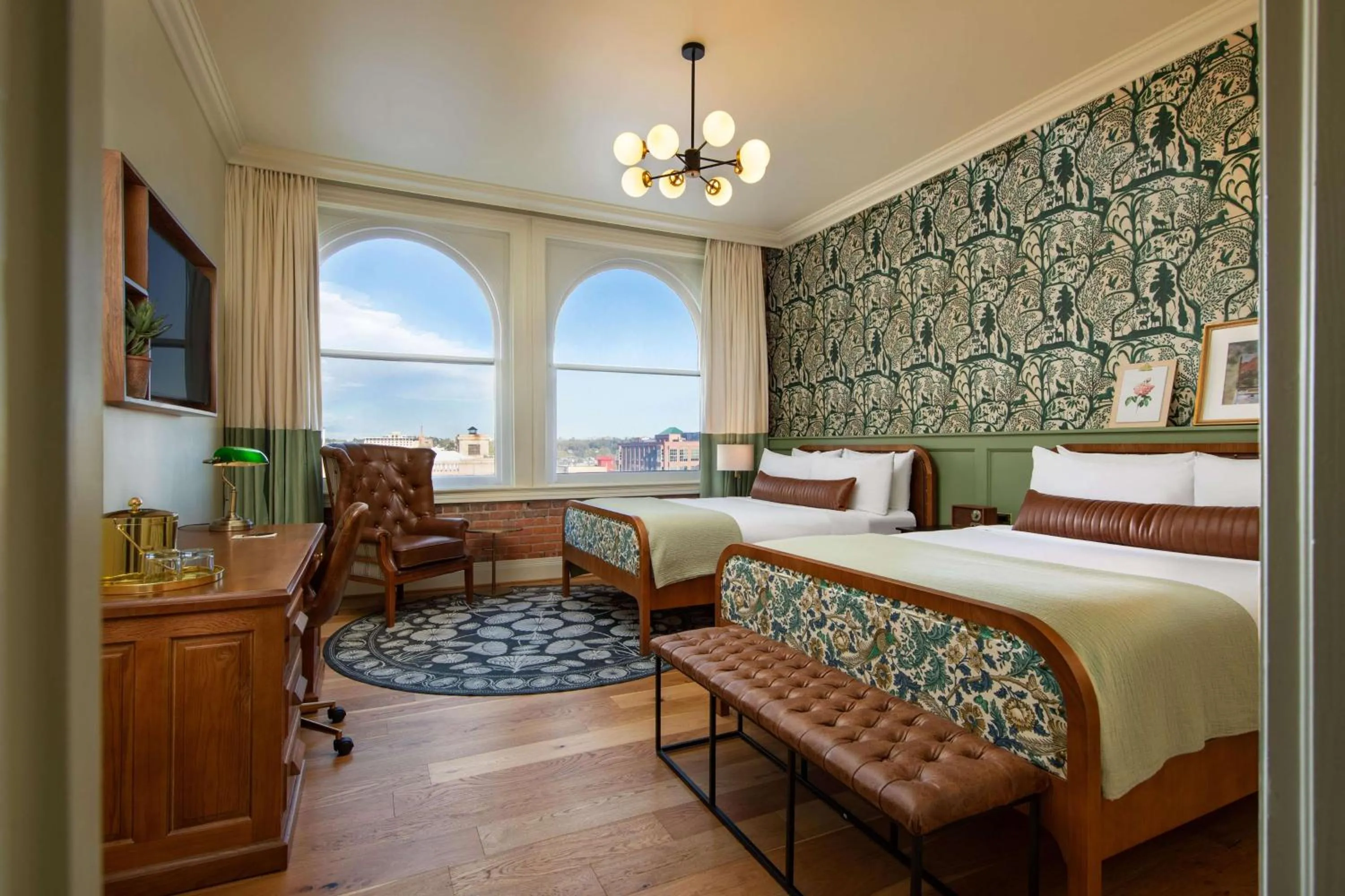 Photo of the whole room, Bed in The Mining Exchange