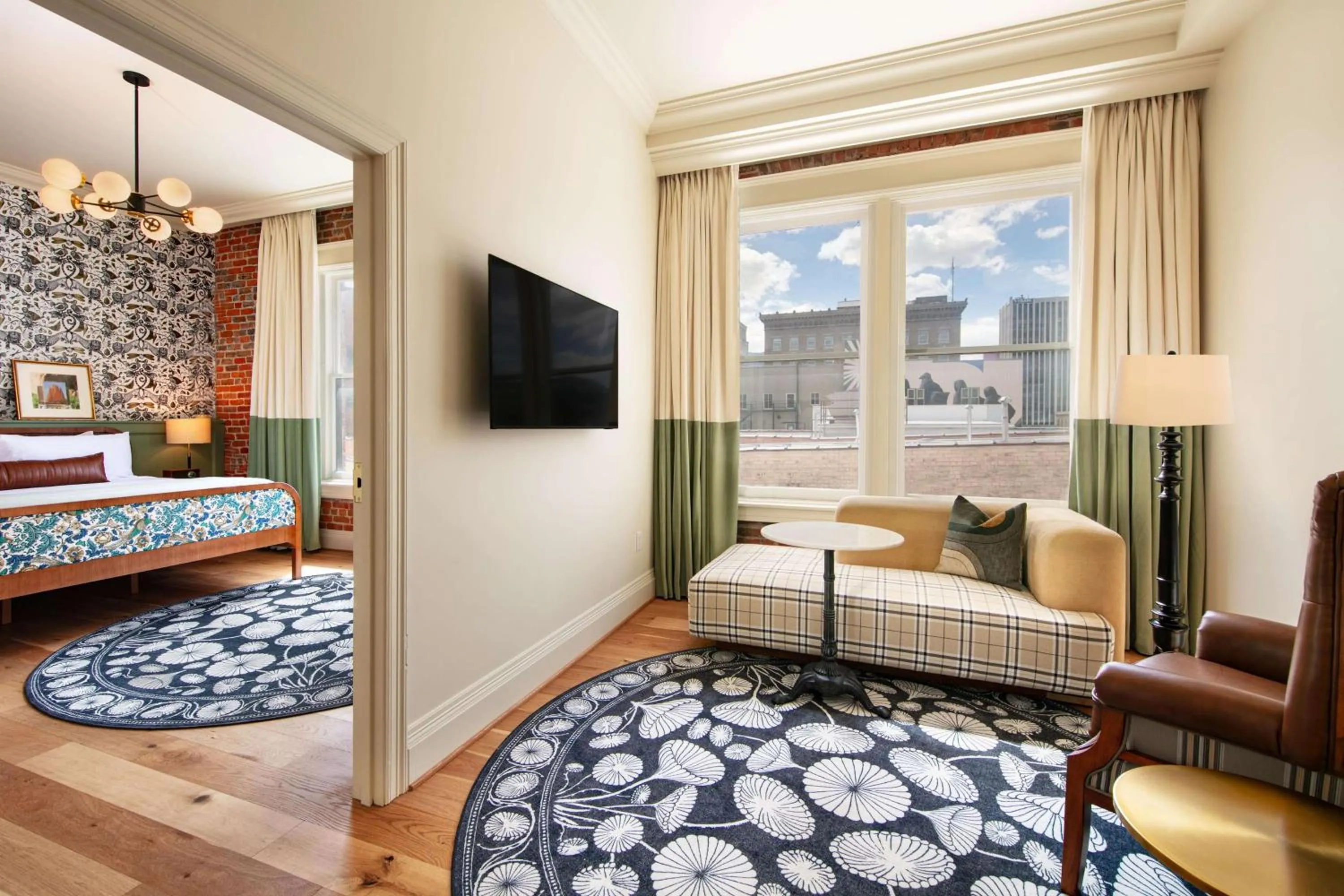 Photo of the whole room, Bed in The Mining Exchange