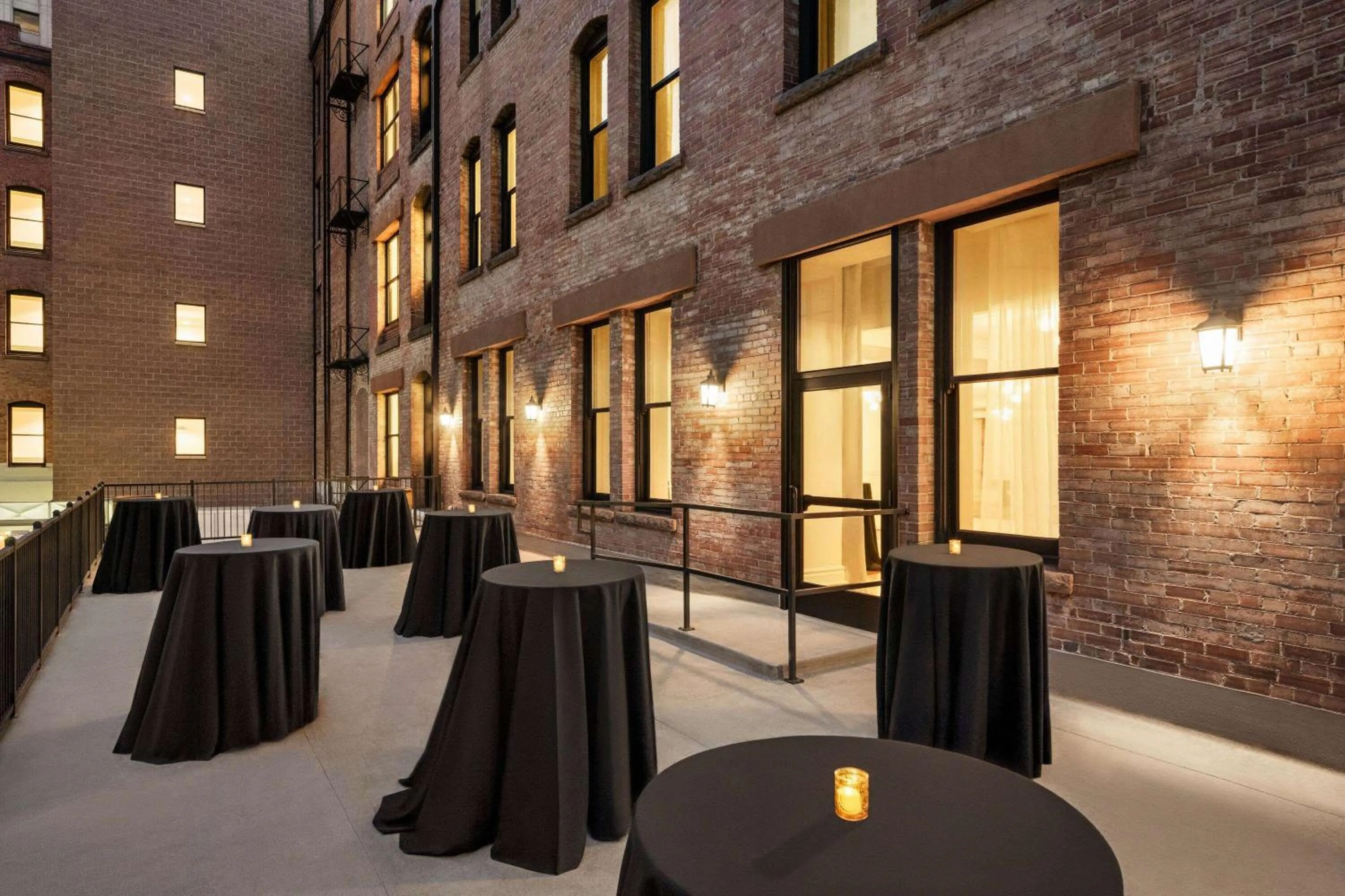 Patio in The Mining Exchange