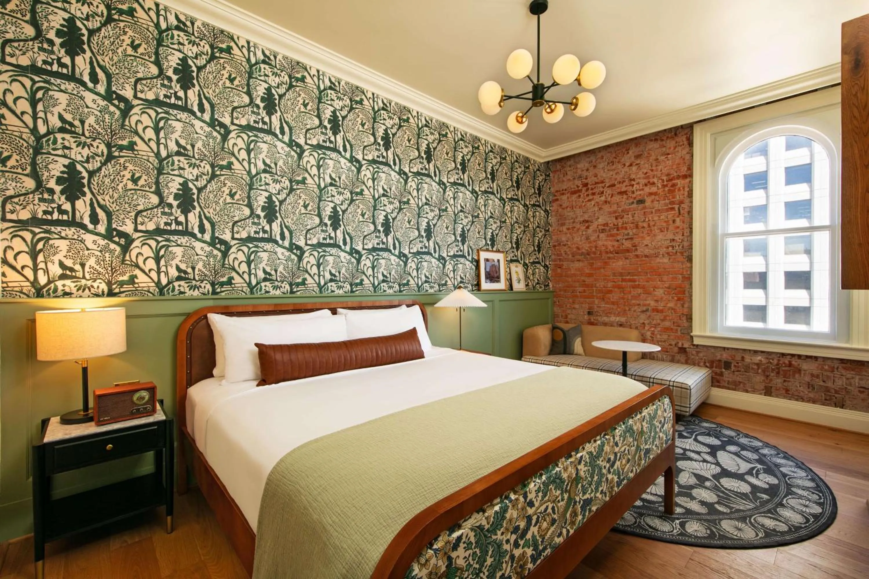 Photo of the whole room, Bed in The Mining Exchange