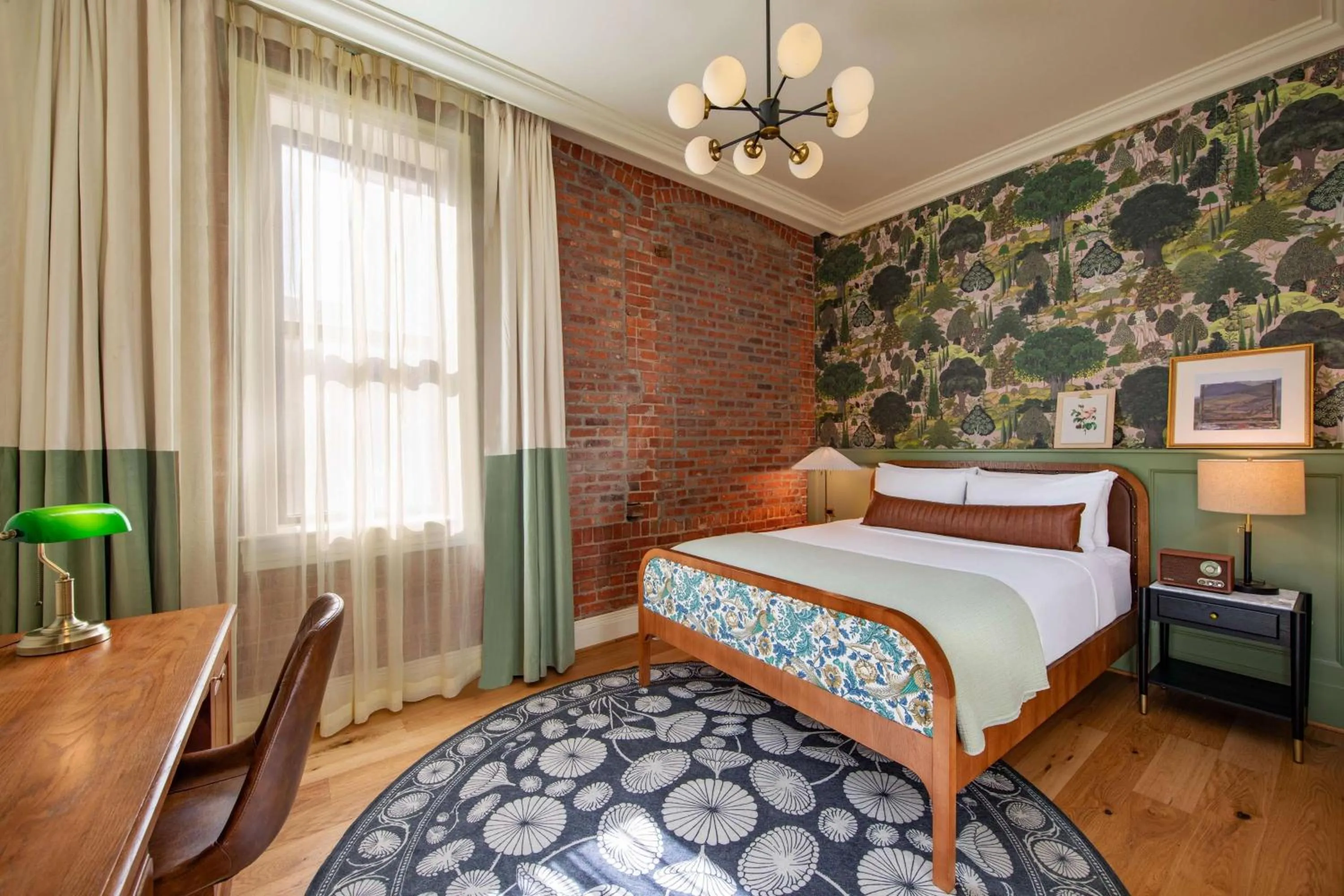 Photo of the whole room, Bed in The Mining Exchange