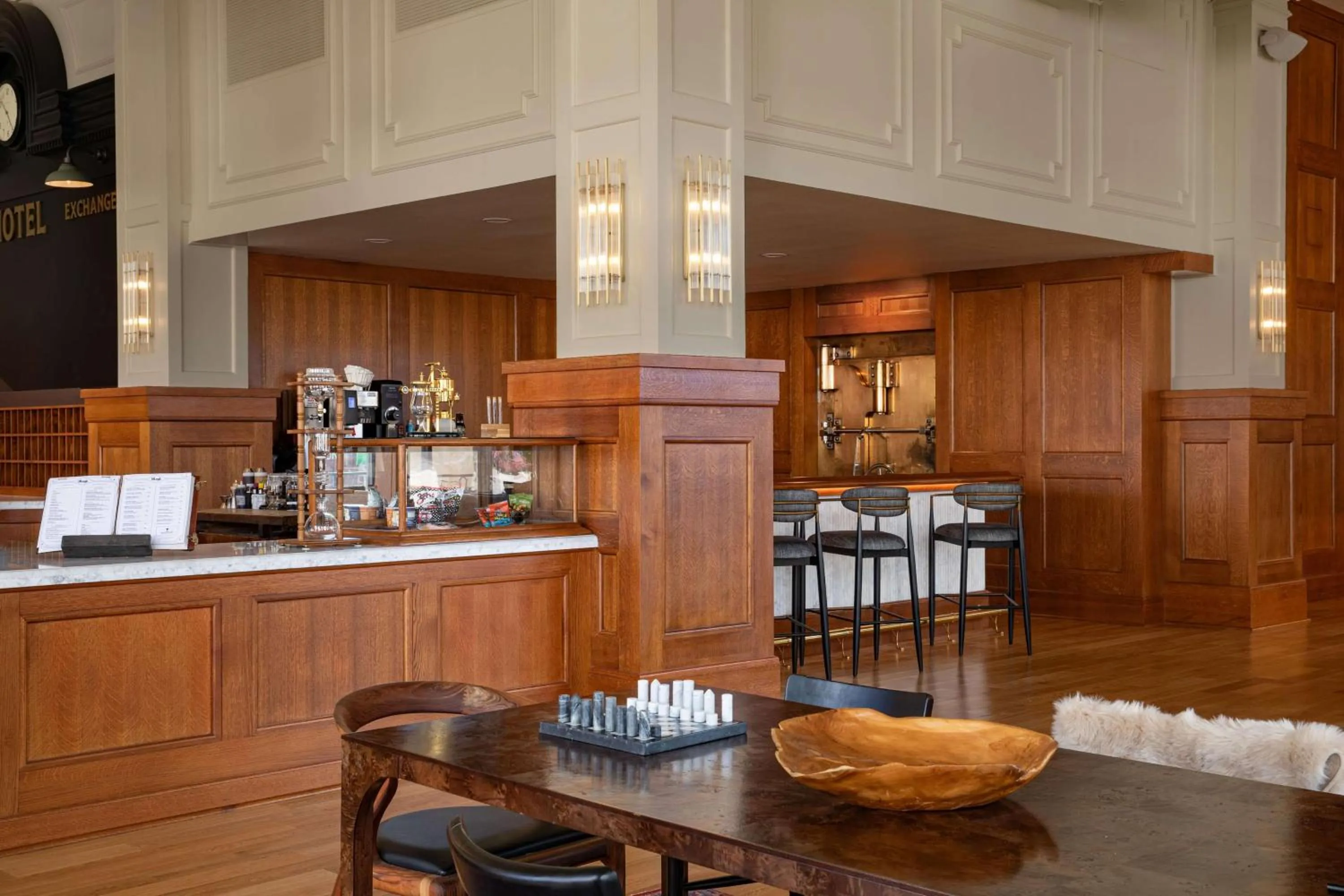 Restaurant/places to eat in The Mining Exchange