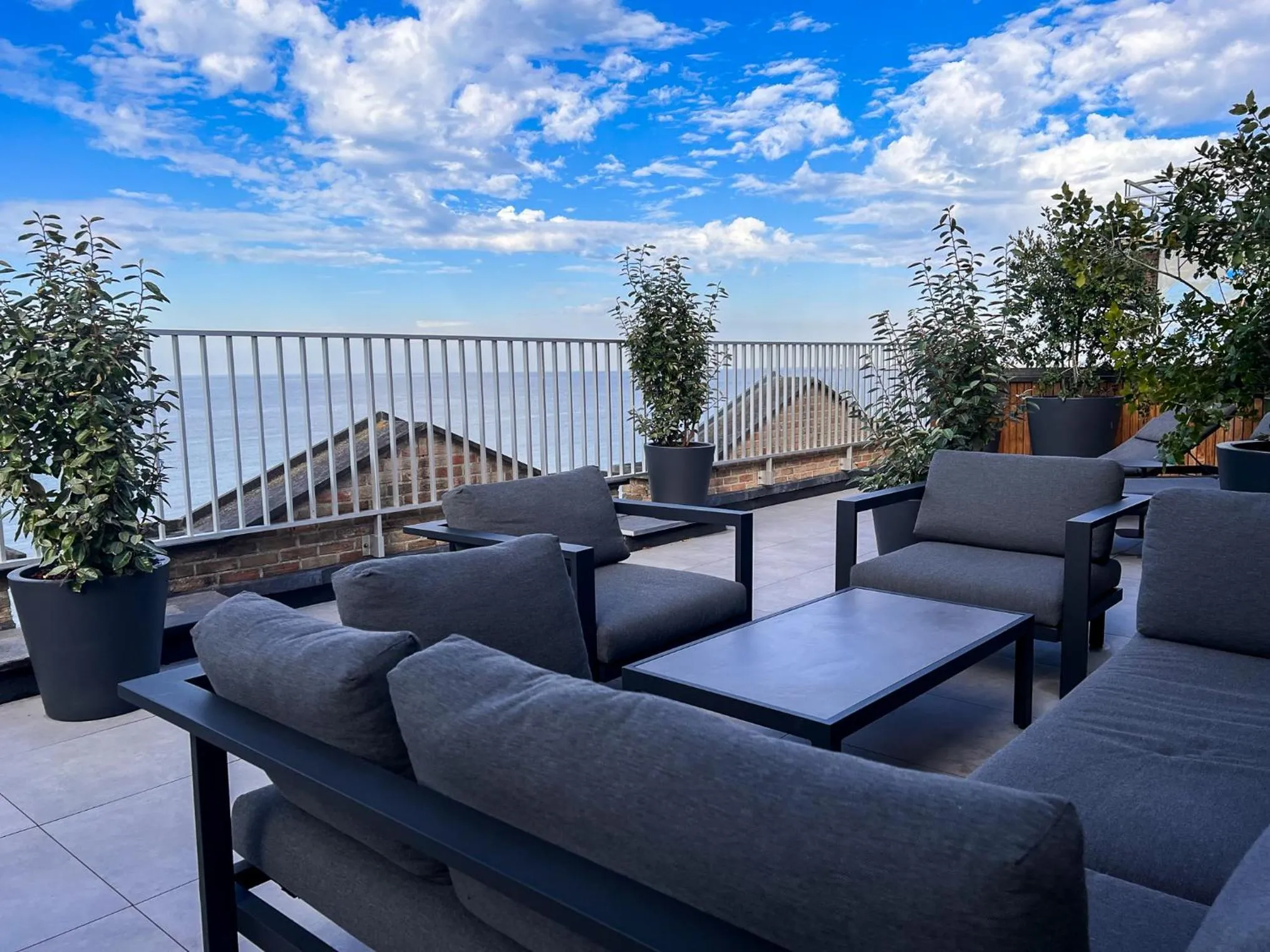 Balcony/Terrace in Beach Hotel Helios by CW Hotel Collection