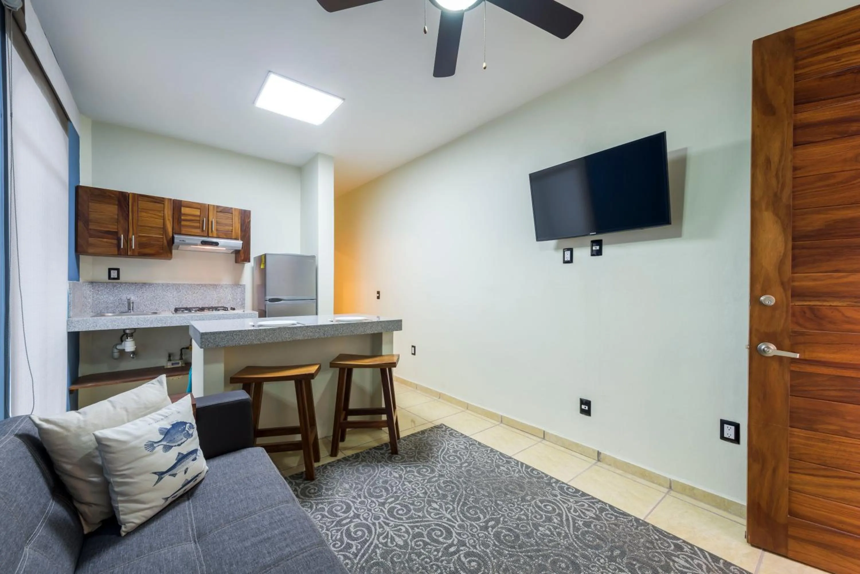 TV and multimedia in Punto Mita Eco Surf Suites & Café