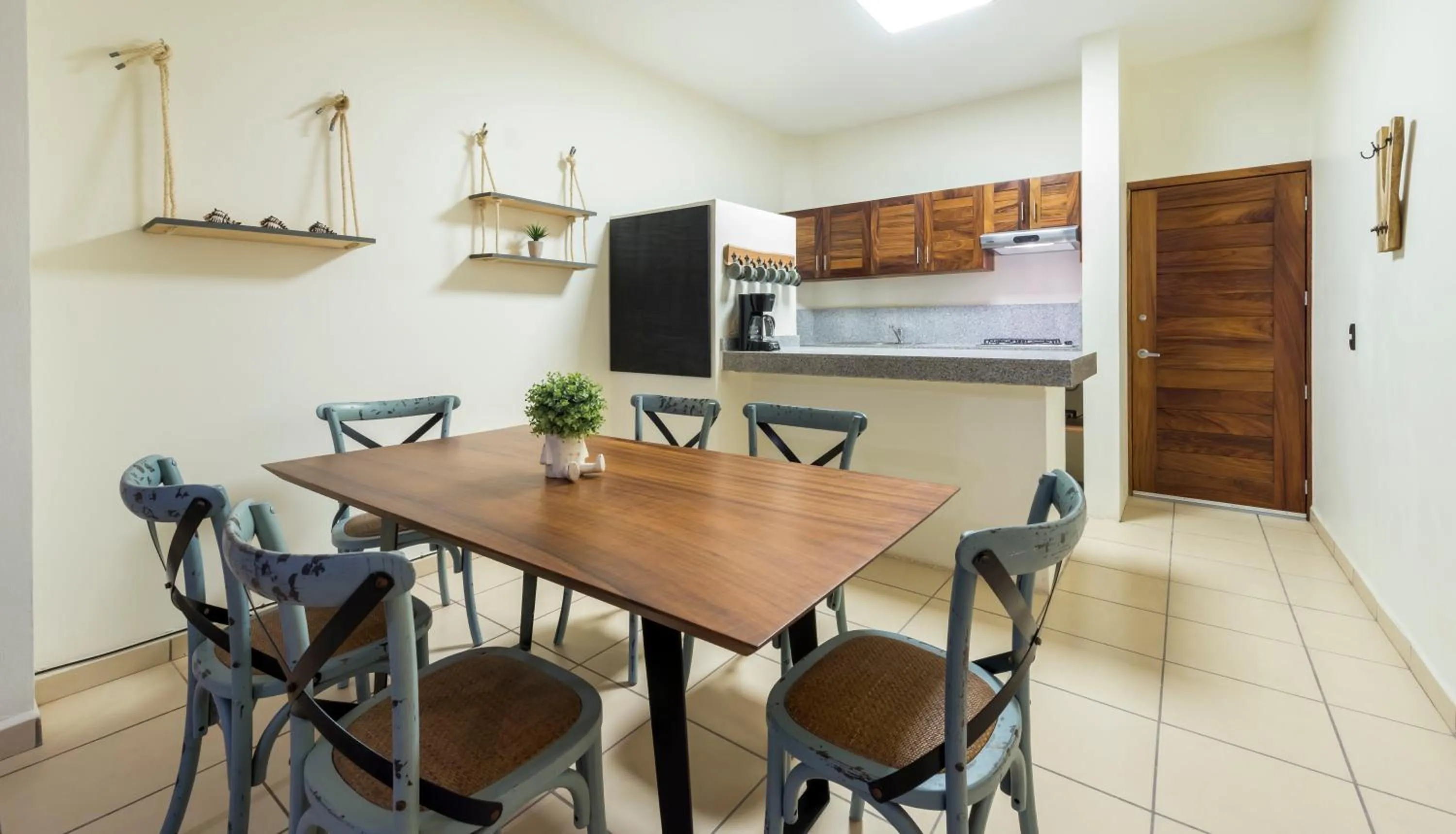 Photo of the whole room in Punto Mita Eco Surf Suites & Café