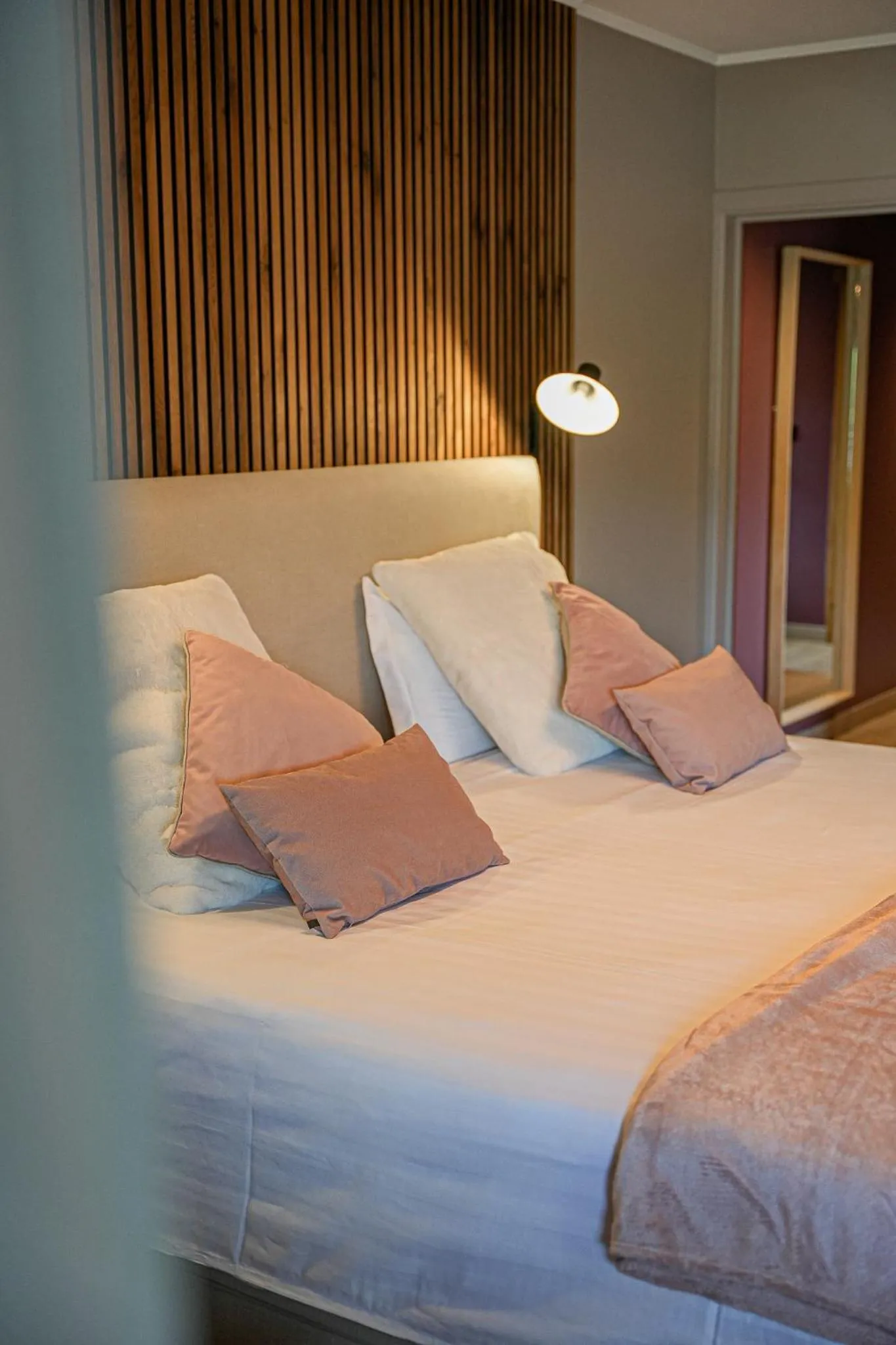 Bed in Hôtel Panorama - Vue exceptionnelle sur la Semois